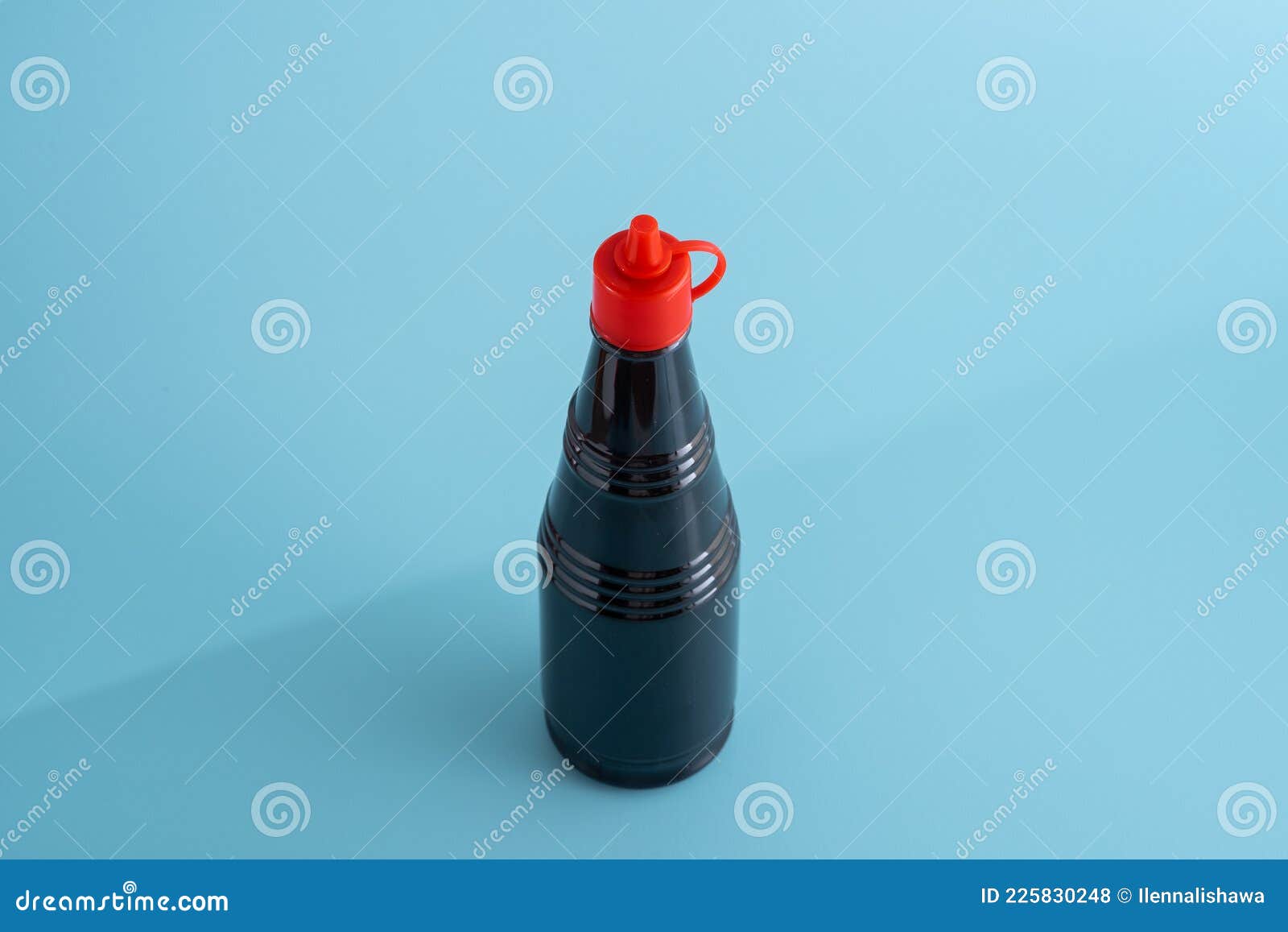 Plastic soy sauce bottles stock photo. Image of plastic 225830248