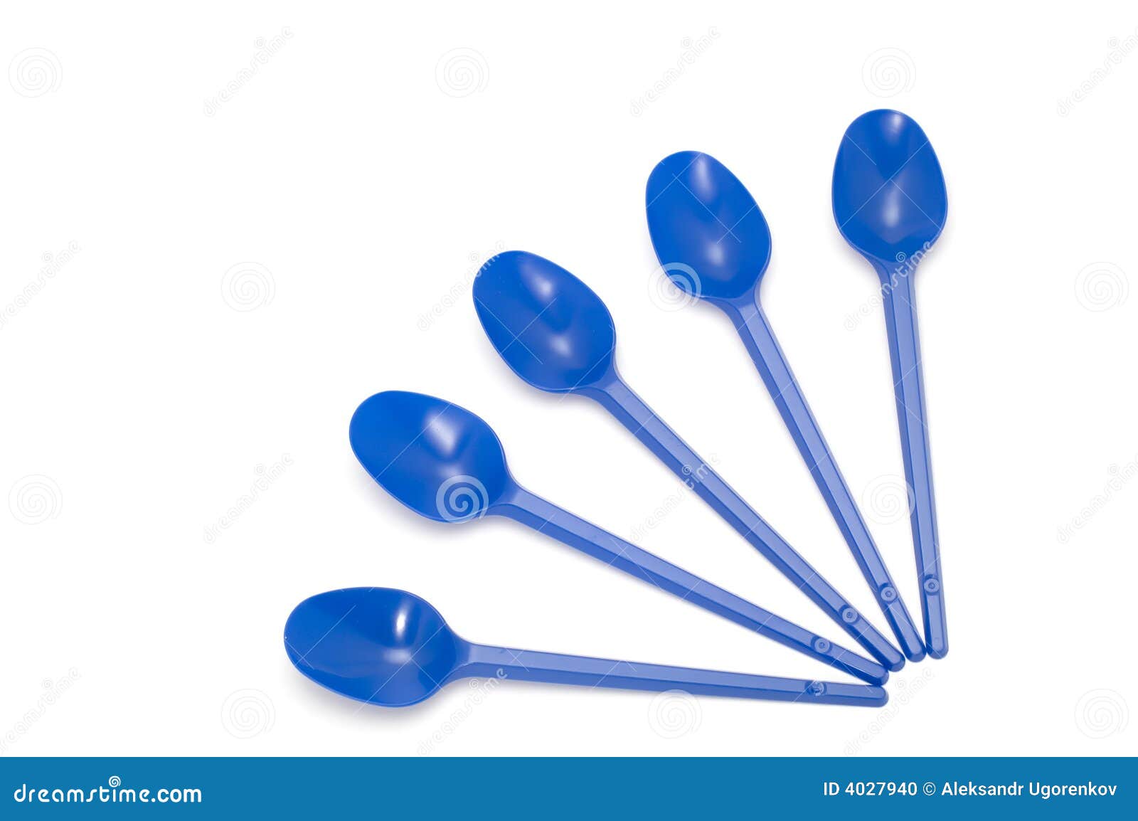 Plastic spoon stock photo. Image of items, background 4027940