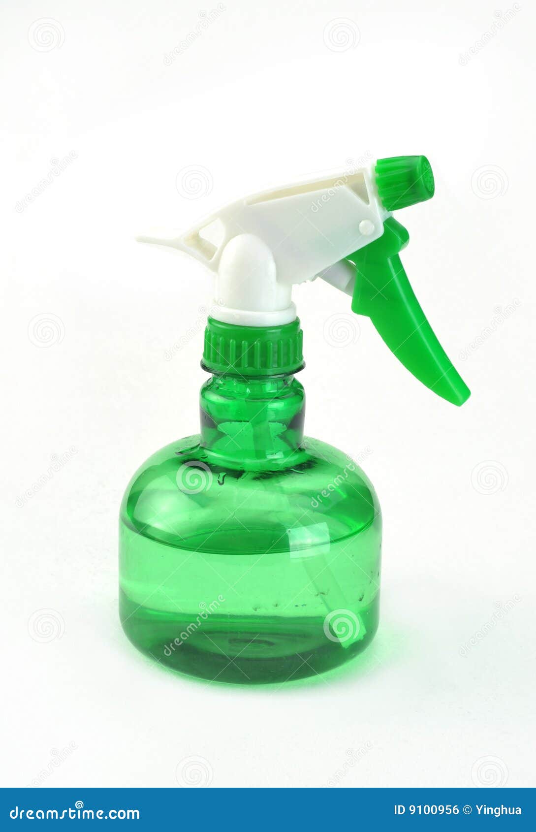 Plastic spray bottle stock photo. Image of water, pump 9100956