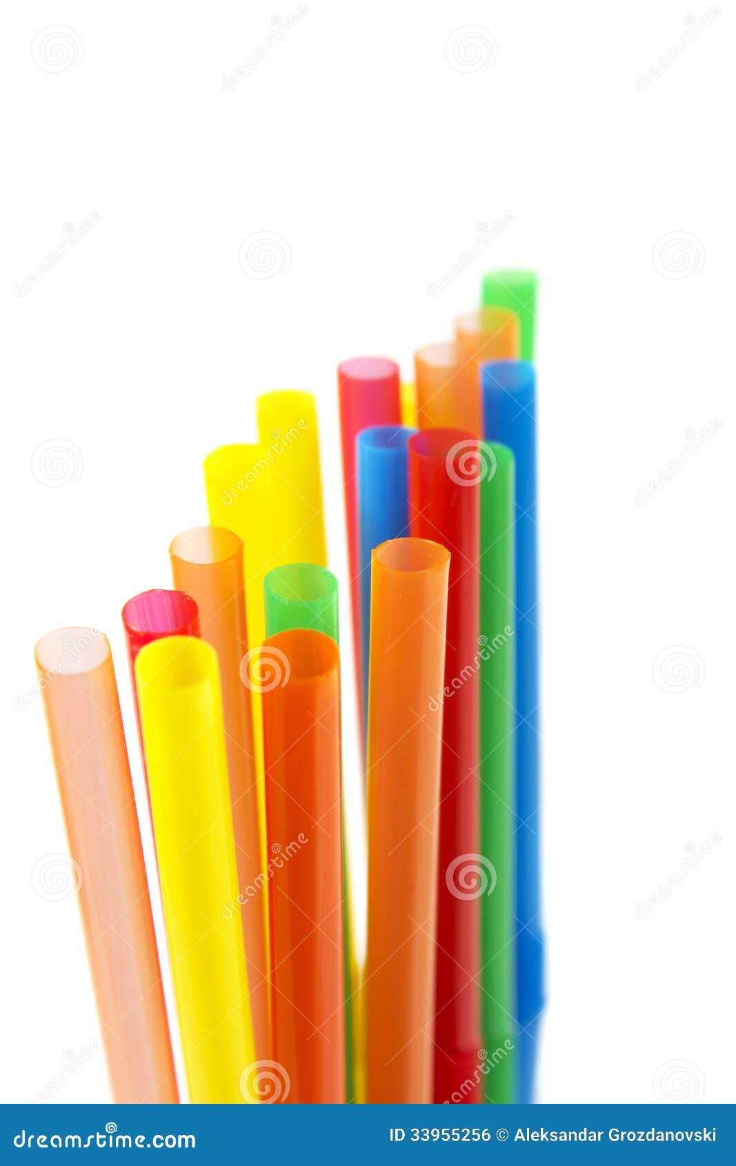 Plastic straw stock photo. Image of green, design, high 33955256