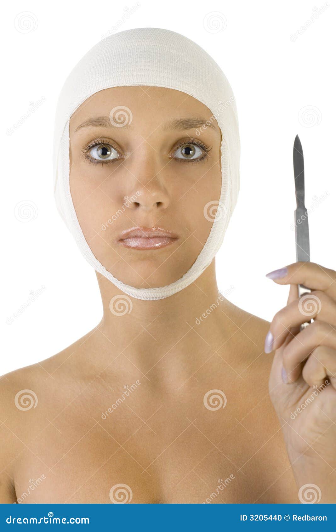 Before plastic surgery stock photo. Image of patient, plastic 3205440