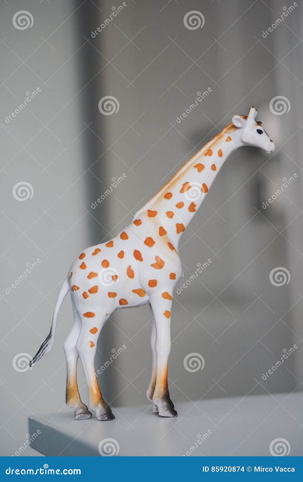 Plastic toy giraffe stock photo. Image of plastic, mammal 85920874