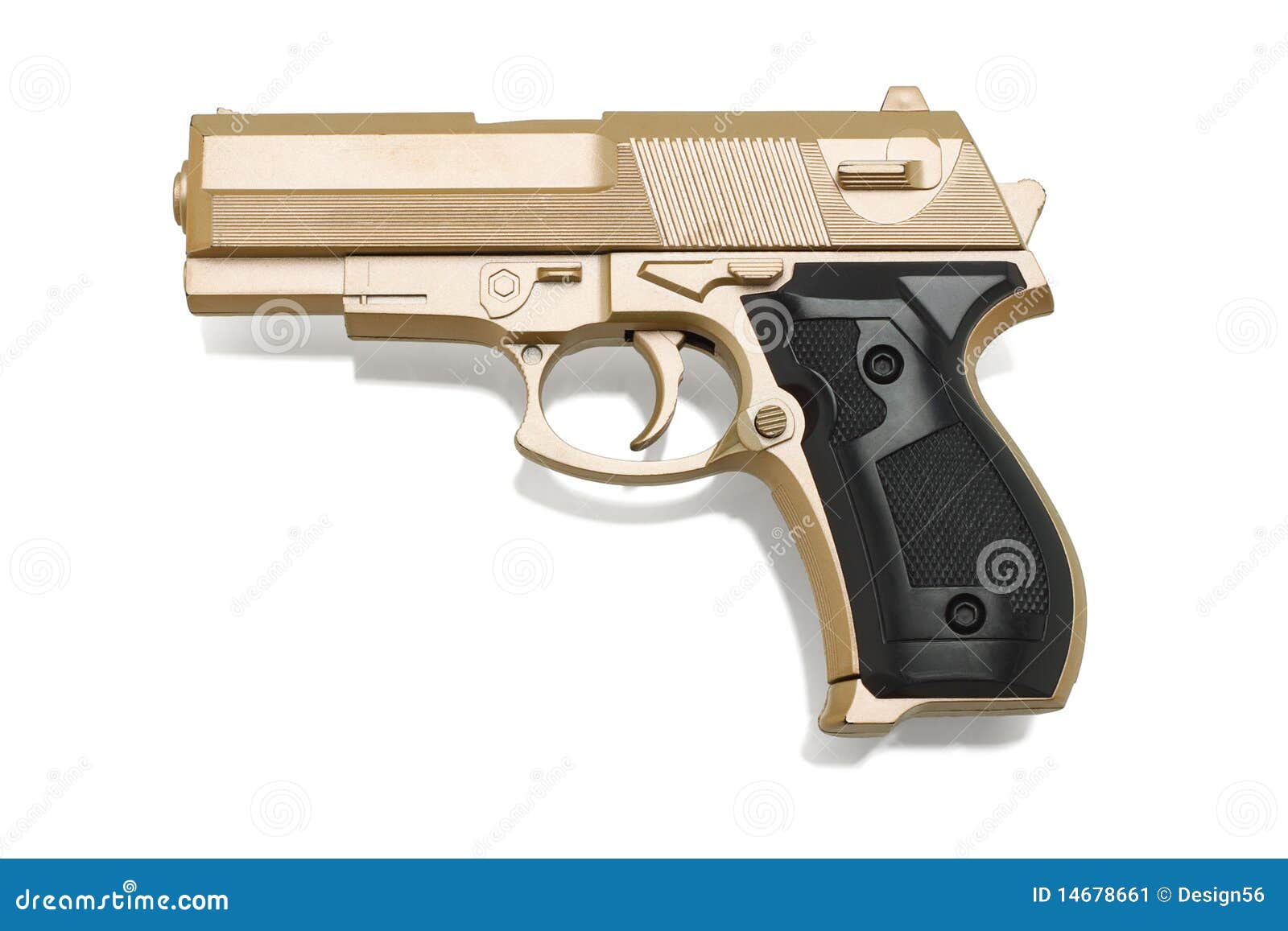 Plastic toy gun stock image. Image of danger, single 14678661