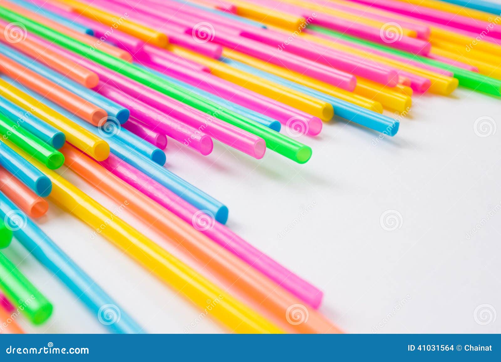 plastic tube or straw background