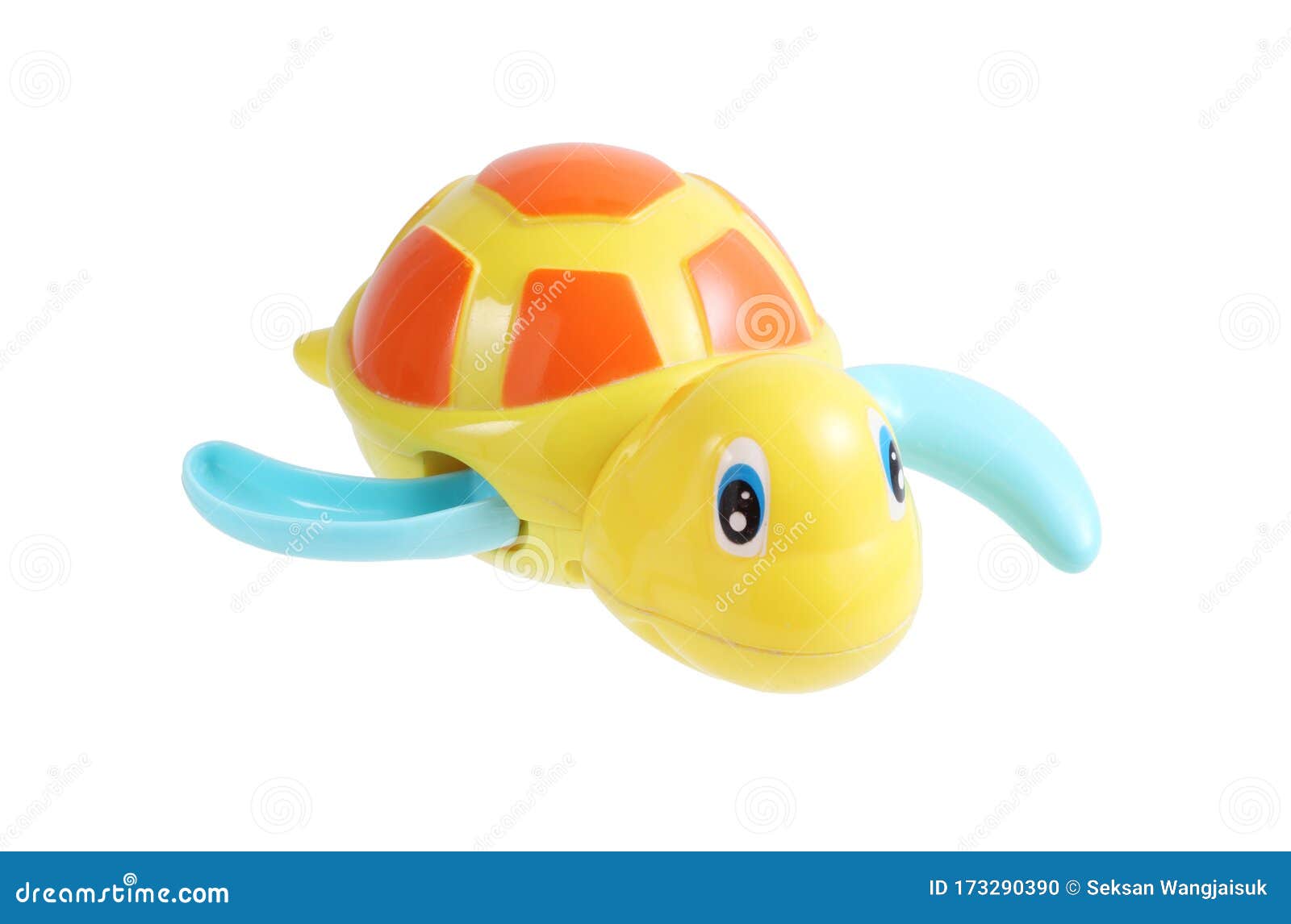 Plastic Turtle Toy Isolated On White Background Stock Photo Image of