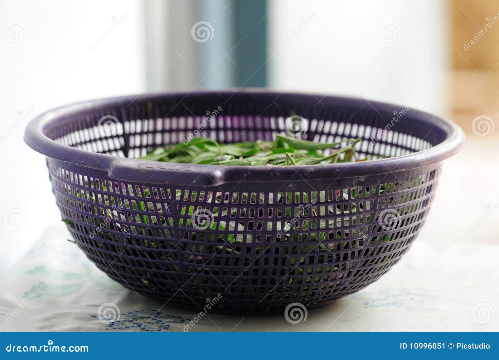 Plastic vegetable basket stock image. Image of home, life 10996051