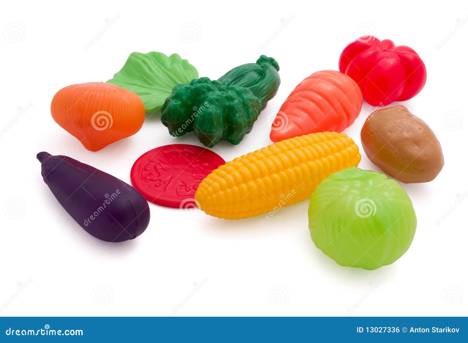 Plastic vegetables stock photo. Image of broccoli, eggplant 13027336