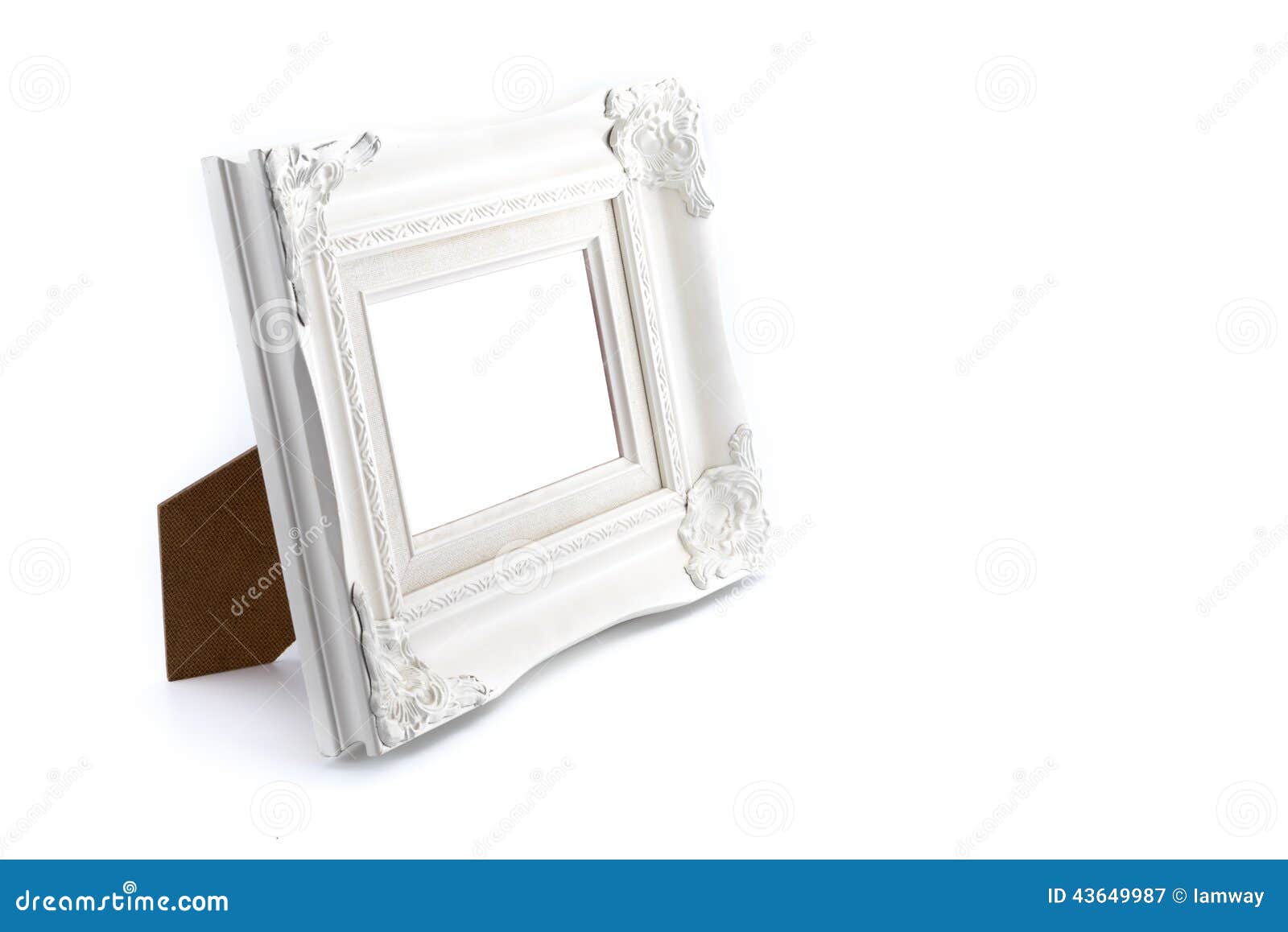 Plastic Vintage Style Photo Frame Stock Image Image of object