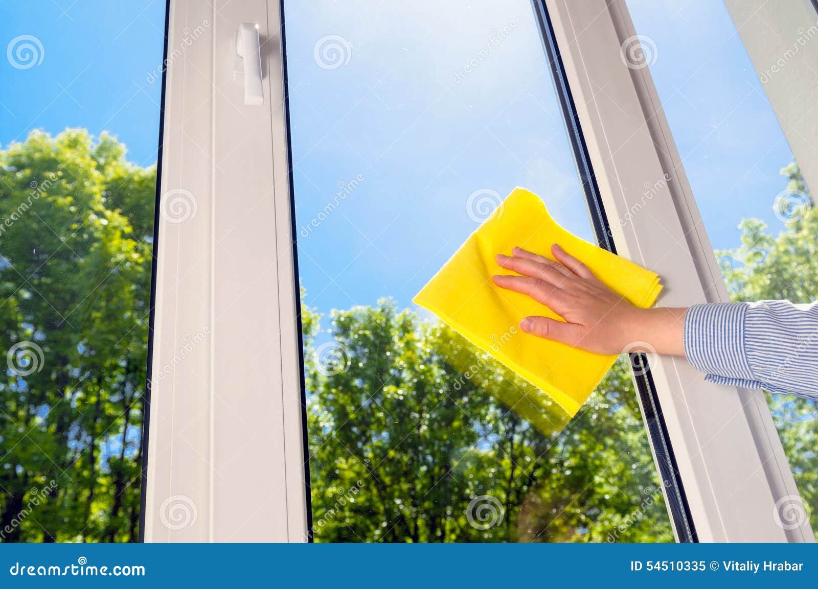 Plastic vinyl window stock image. Image of object, clean 54510335