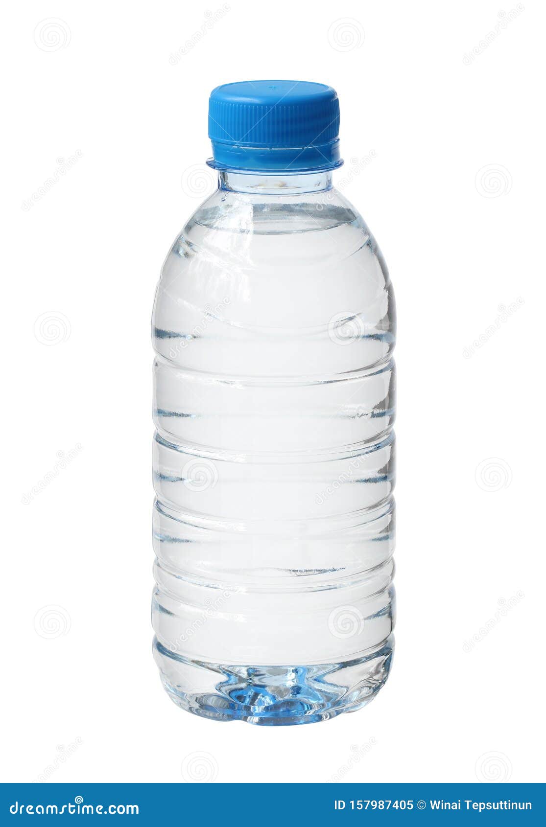 Plastic Water Bottle Disposable Stock Image Image of isolated