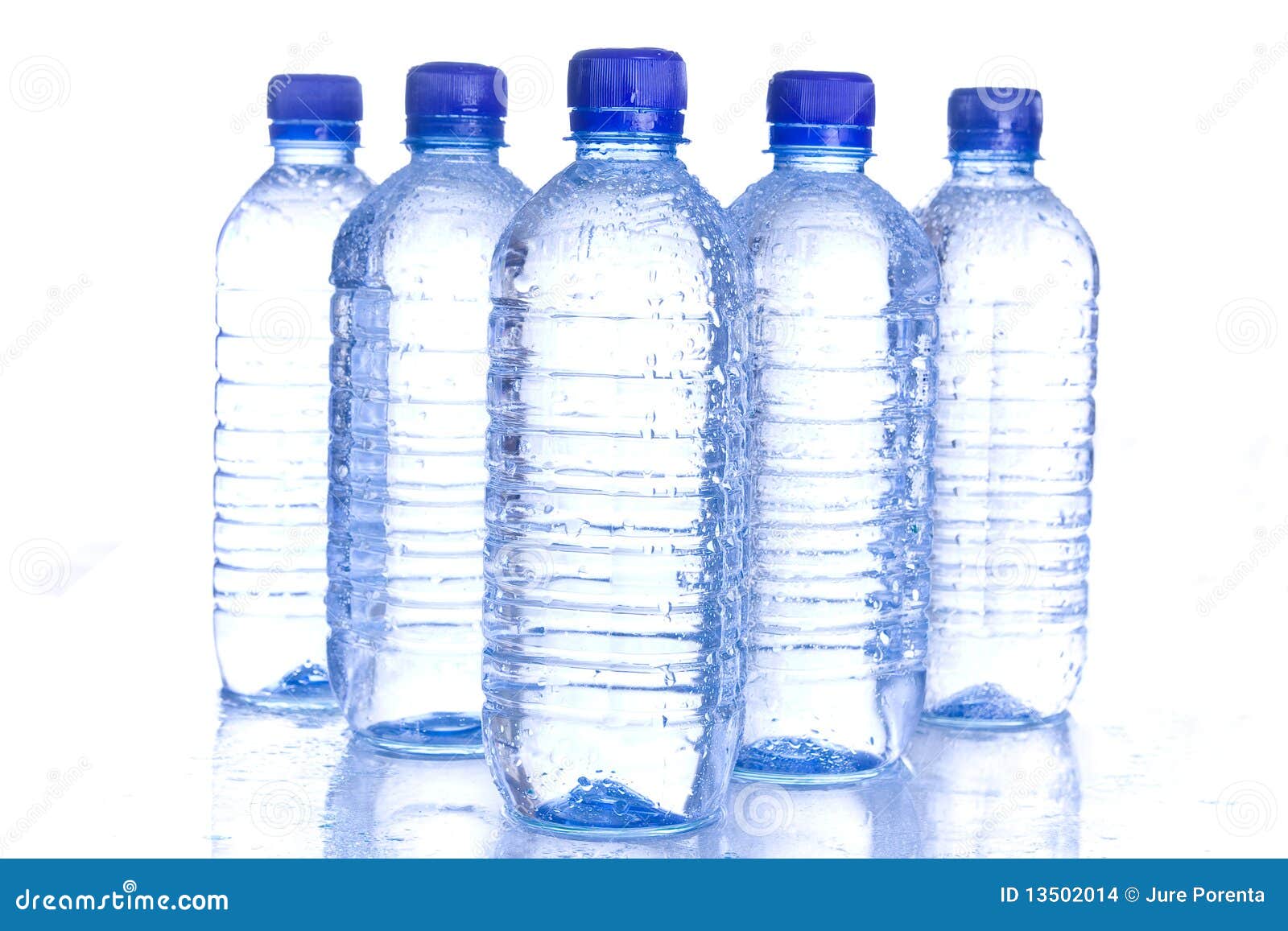 Plastic Water Bottles Stock Images - Image: 13502014