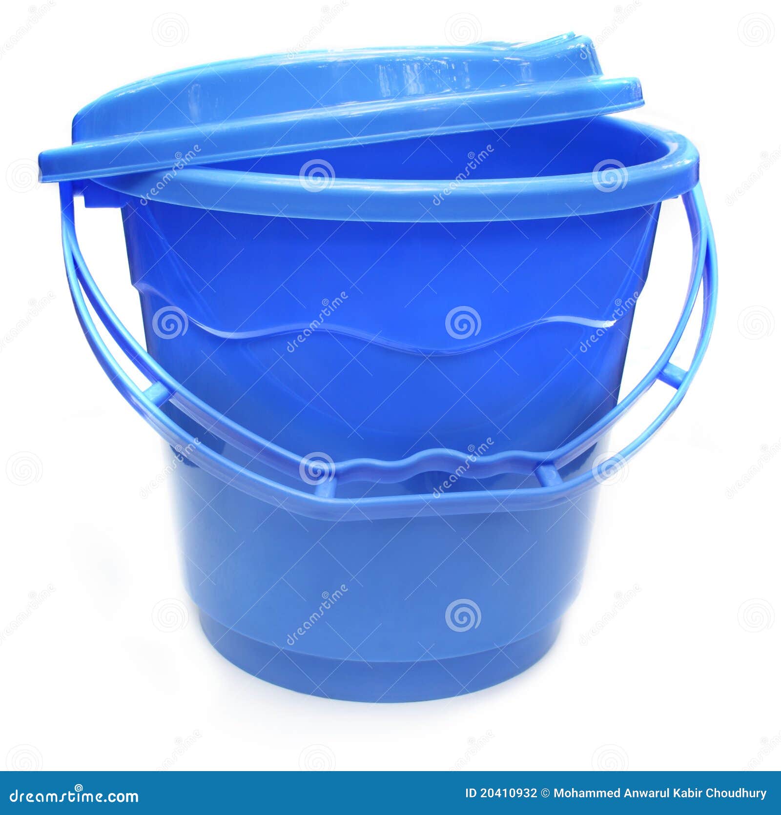 Plastic water bucket stock photo. Image of plastic, retro 20410932