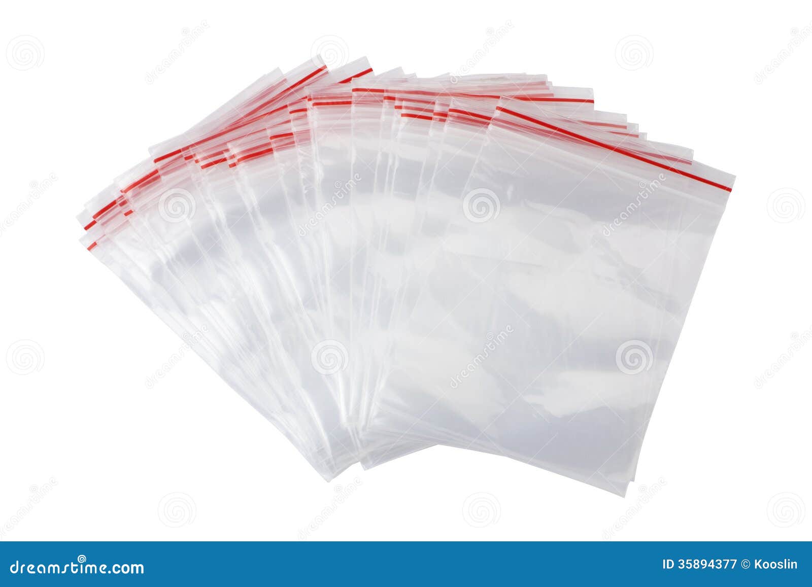 Plastic zipper bags stock image. Image of clear, zipper - 35894377