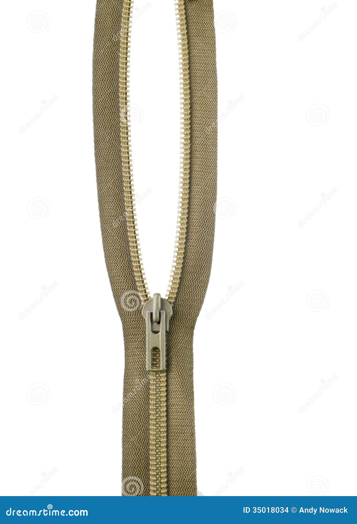 Plastic zipper stock photo. Image of beige, material 35018034