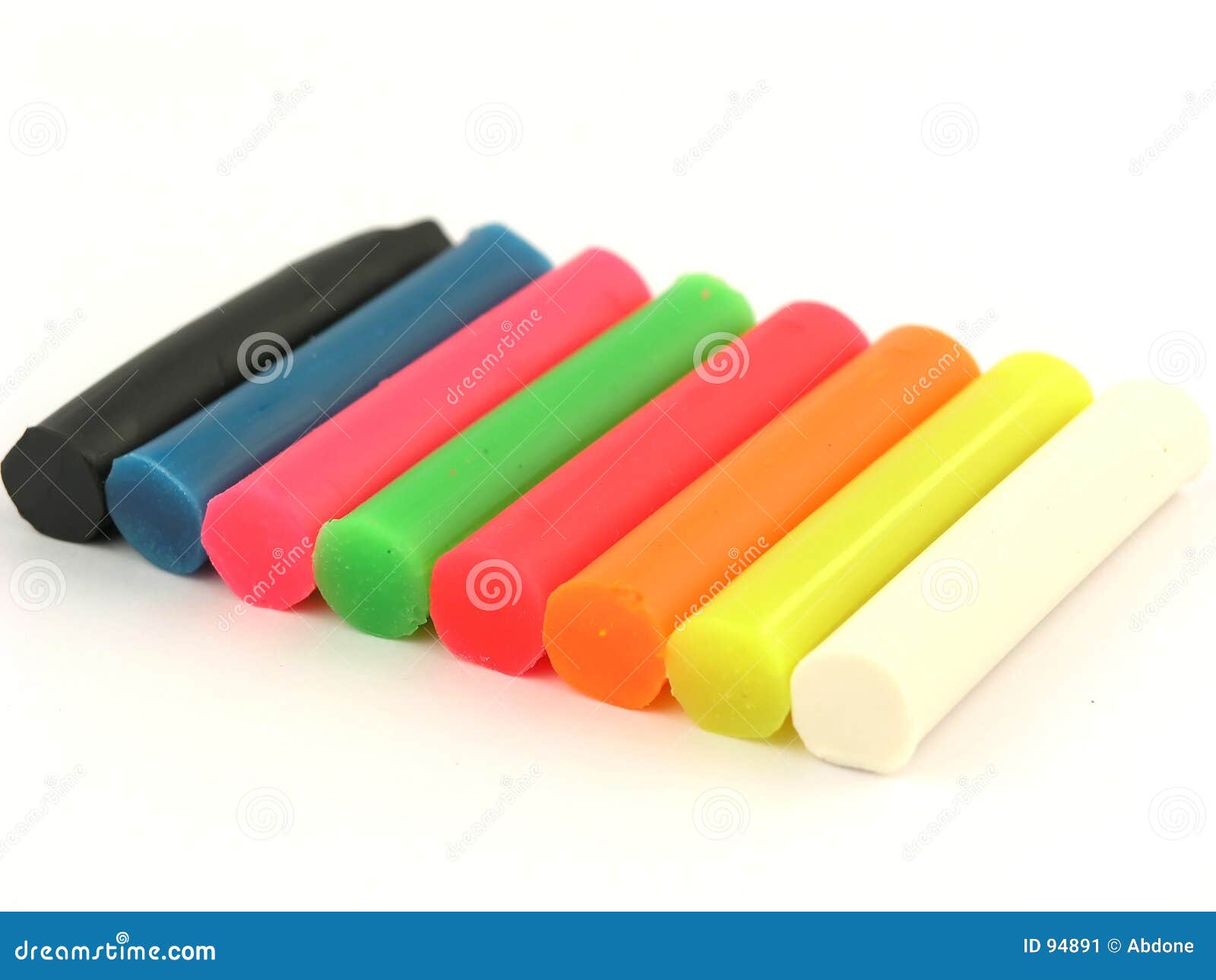 Plasticine, clay stock image. Image of plastic, colour, clay - 94891