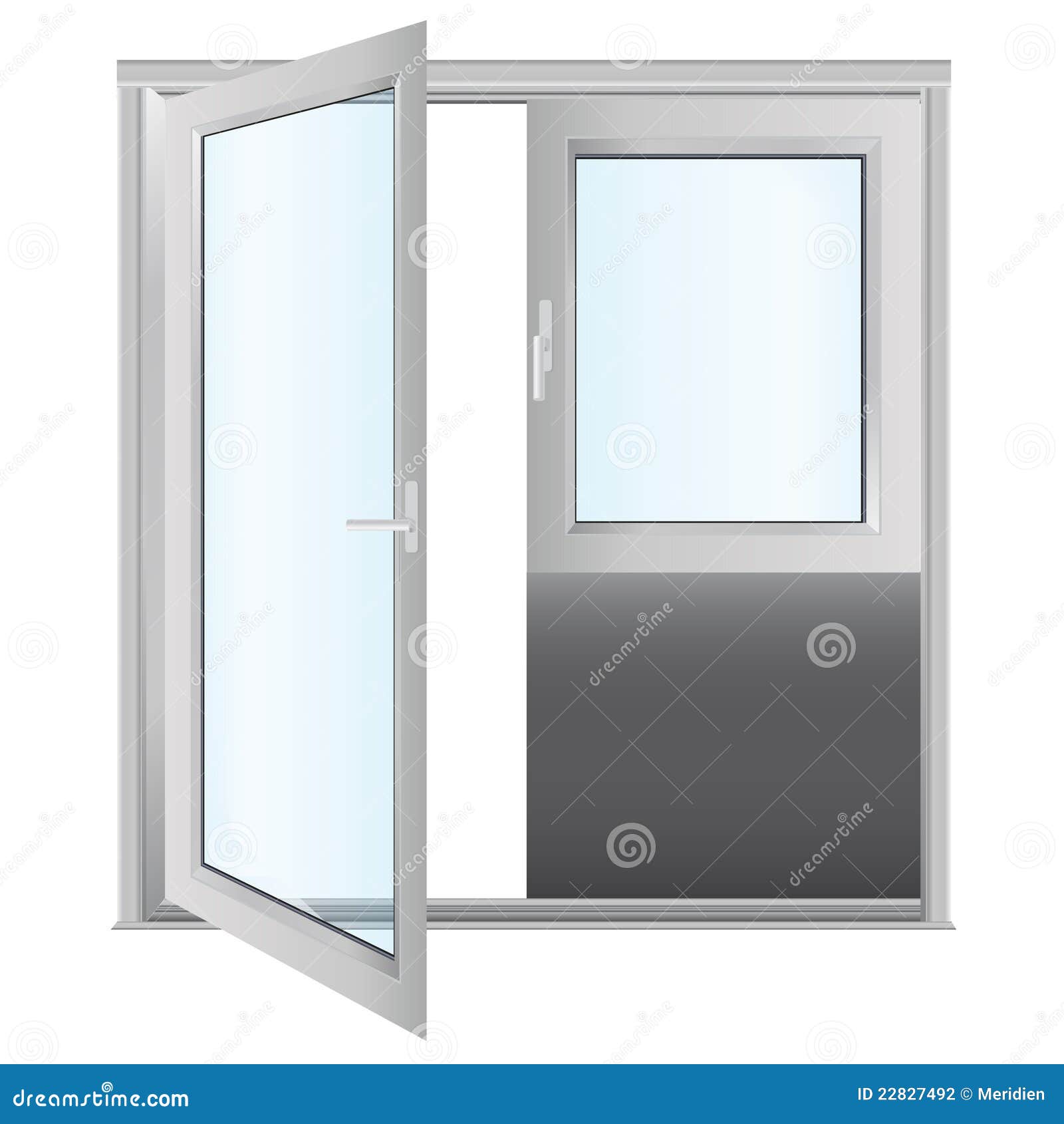 Plastics glasses door stock vector. Illustration of alone 22827492