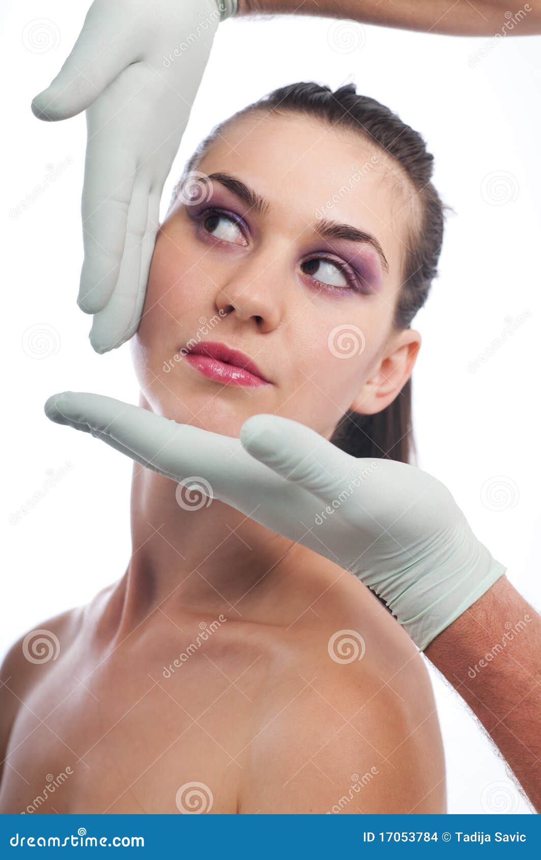 Plastische Chirurgie Stock Foto. Image Of Gezicht, Latex - 17053784