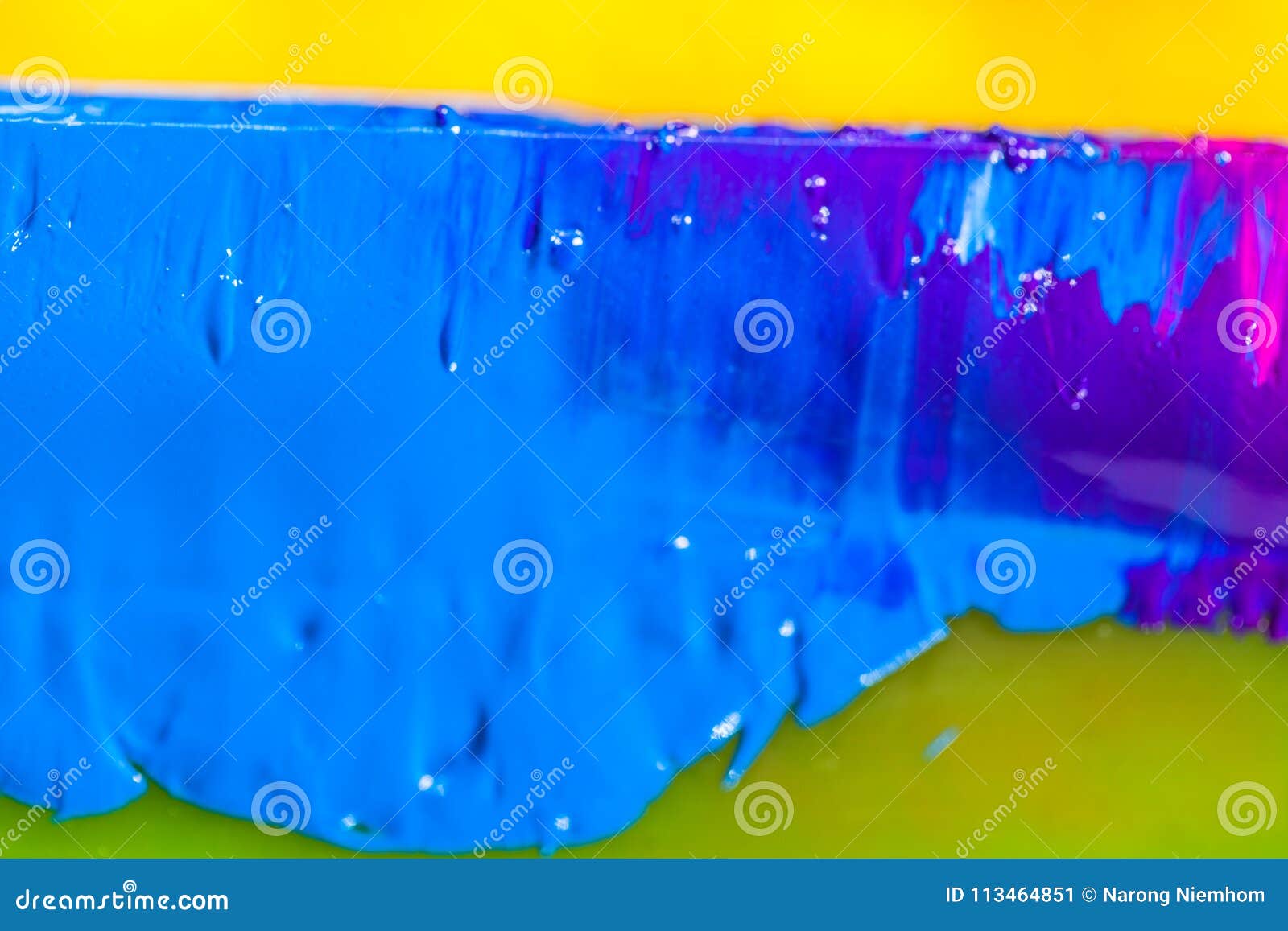 Colorful of Plastisol Ink for Print Tee Shirt Stock Image - Image of ...