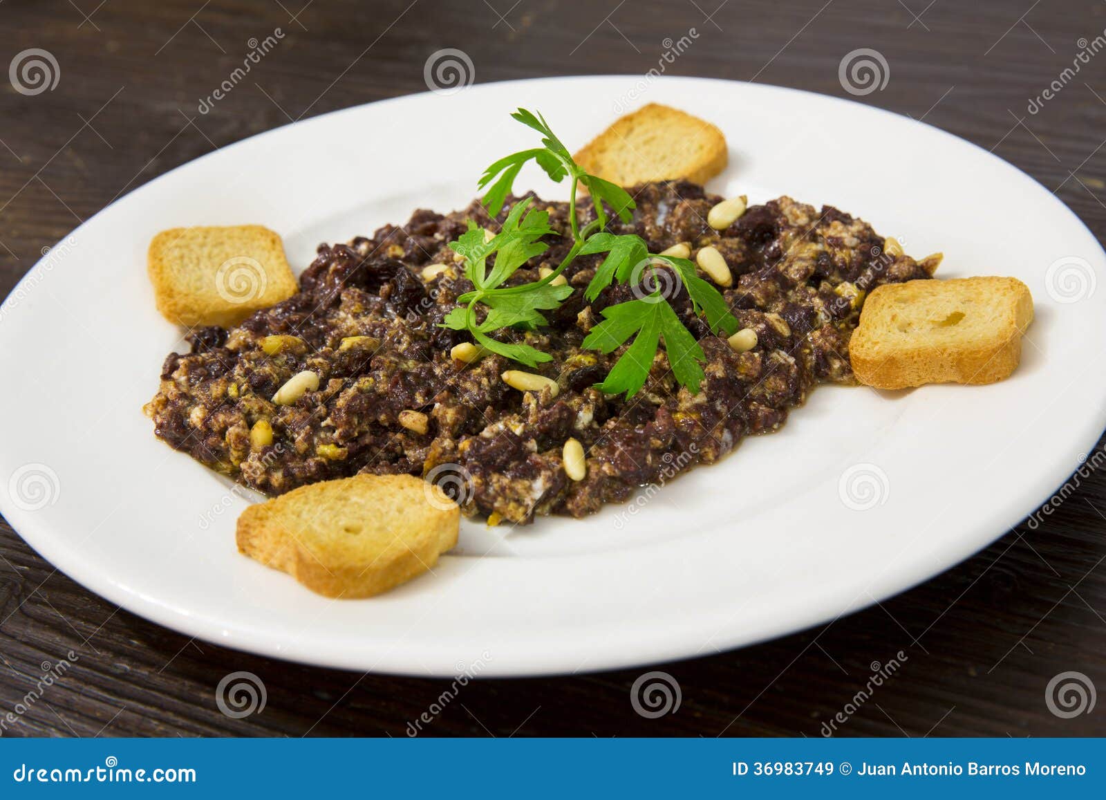 Plate of Food. Spanish Food Stock Image Image of food, gourmet 36983749