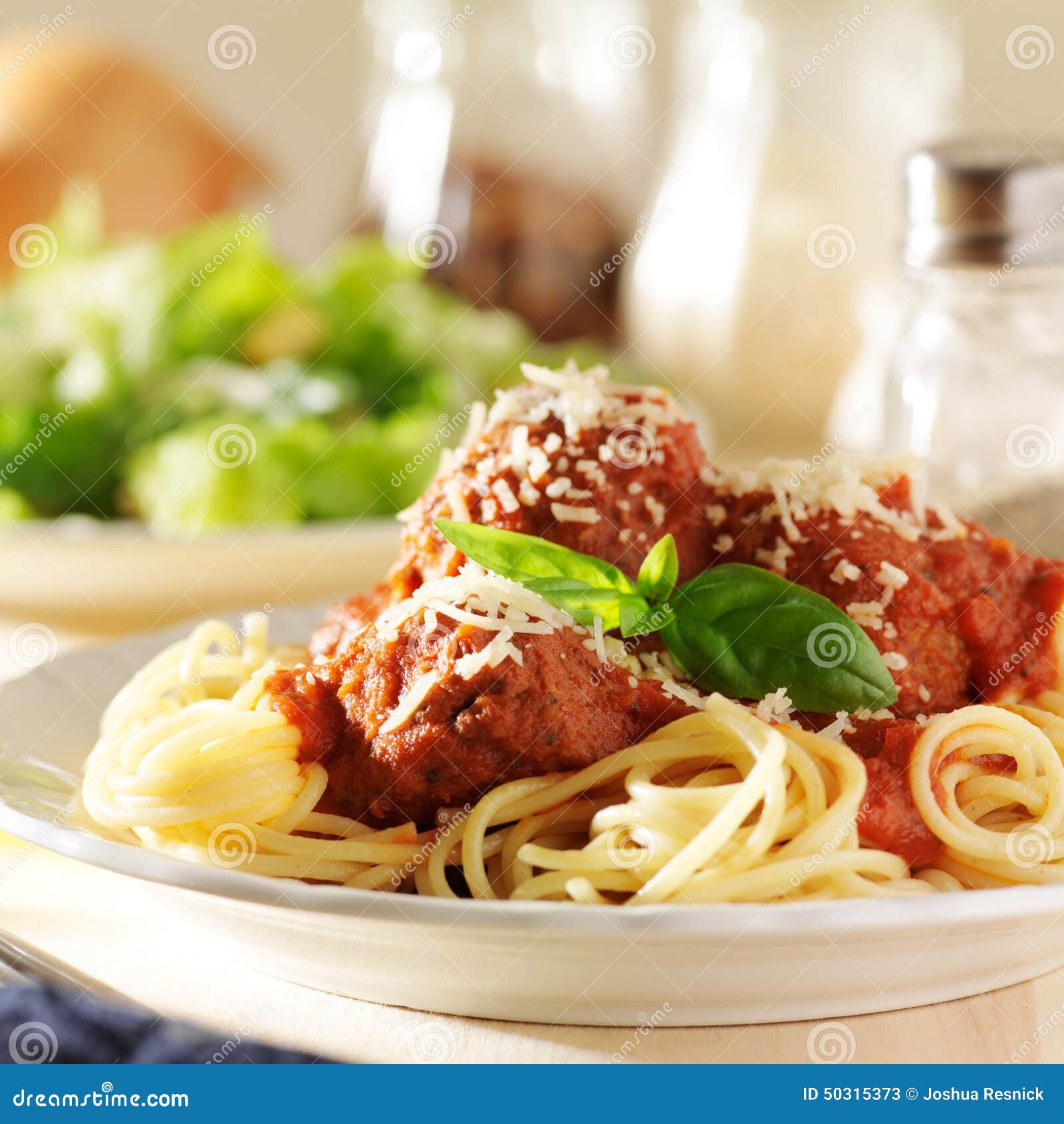 of meat composition 4 Plate Image Of Image:   Spaghetti 50315373 Meatballs Stock And Italian