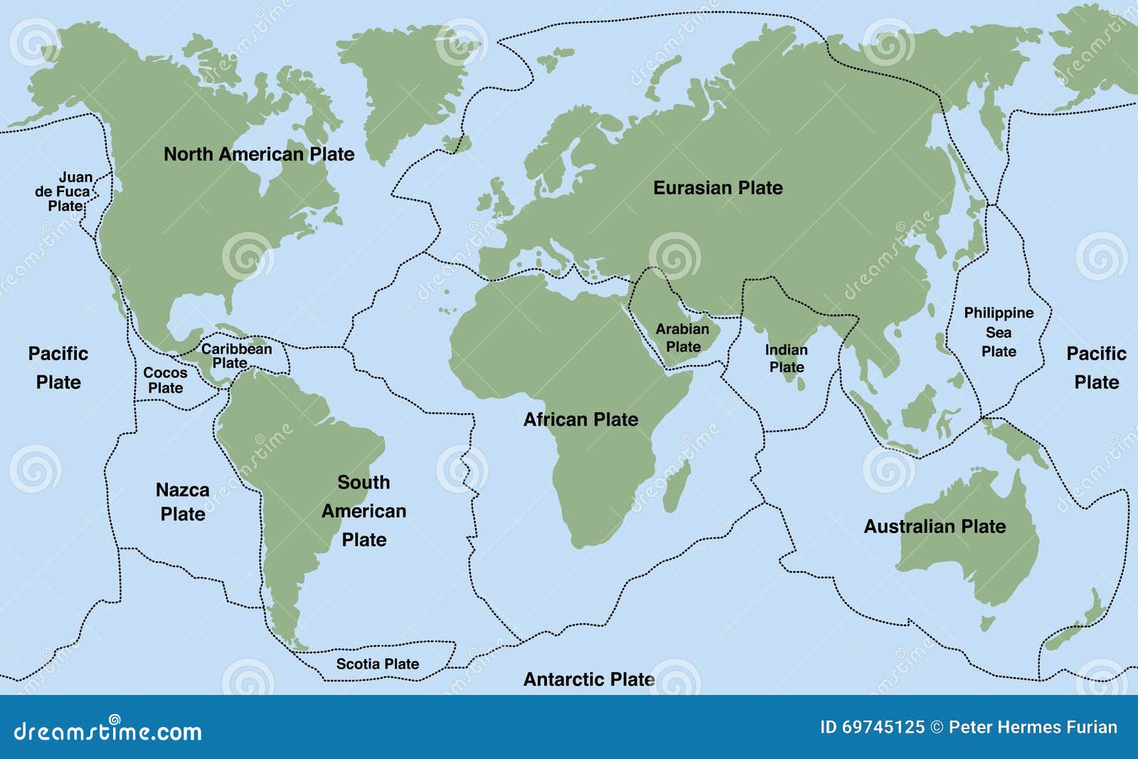 Plate Tectonics Vector Illustration | CartoonDealer.com #30353174