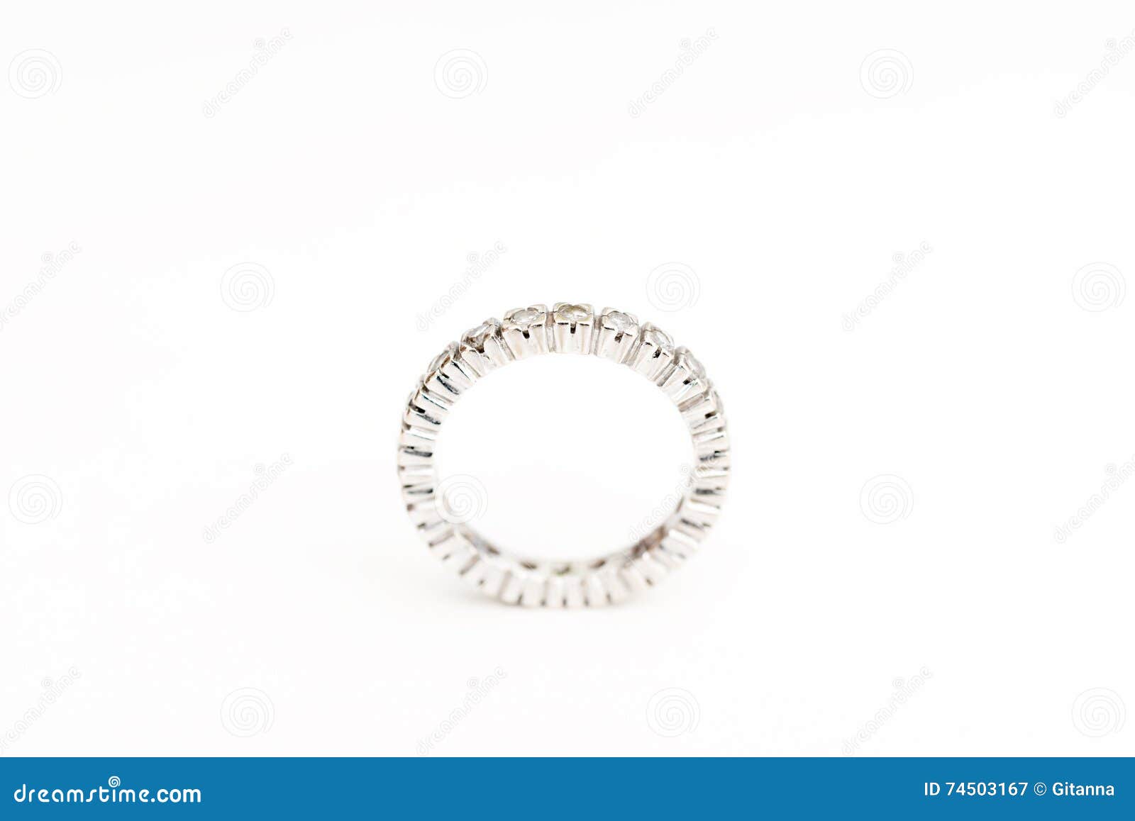 Platinum and diamonds ring stock image. Image of precious 74503167