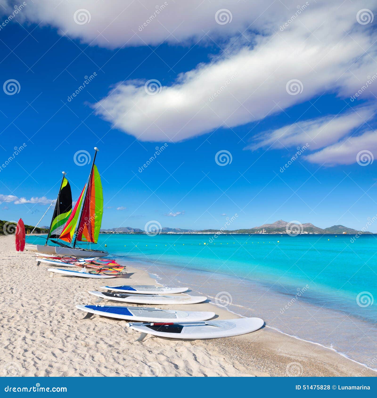 platja de muro esperanza beach alcudia bay majorca