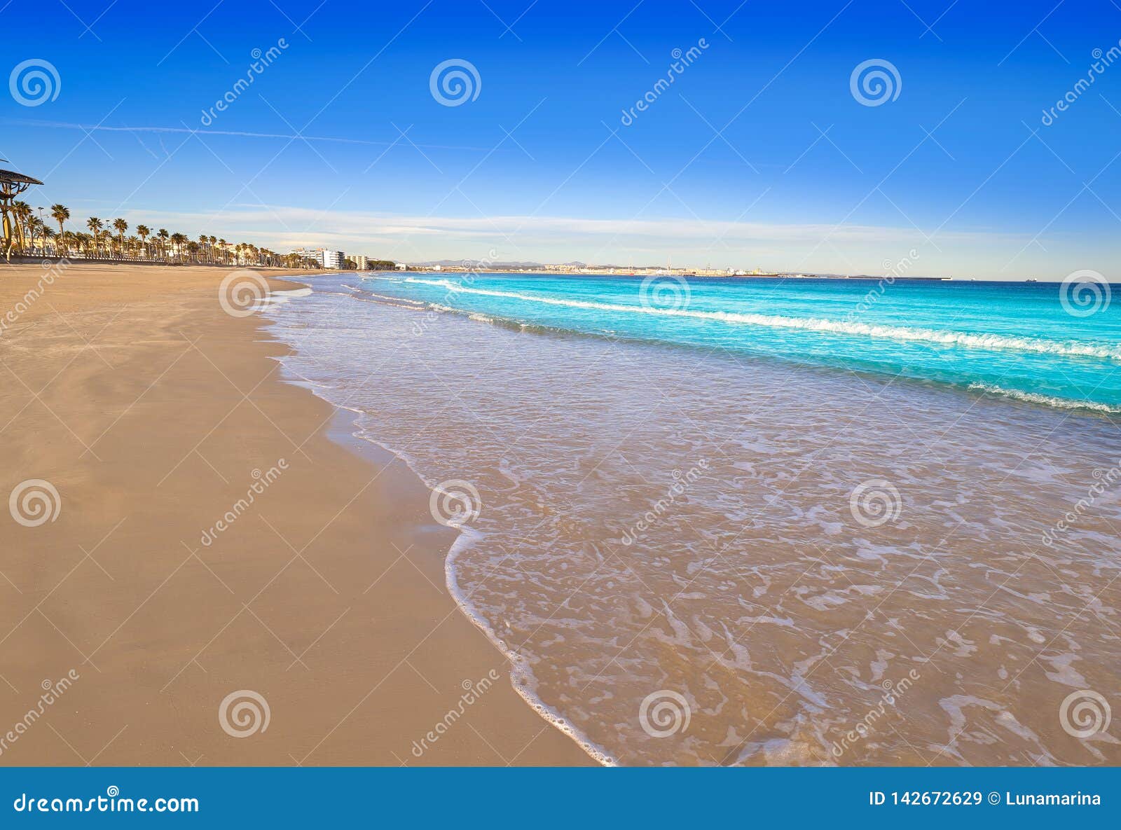 platja la pineda beach vila-seca tarragona