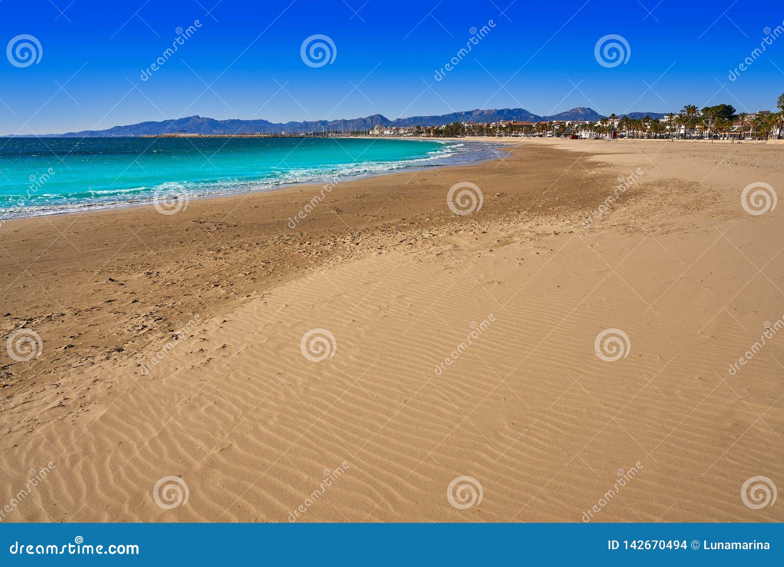 platja prat d\'en fores beach in cambrils