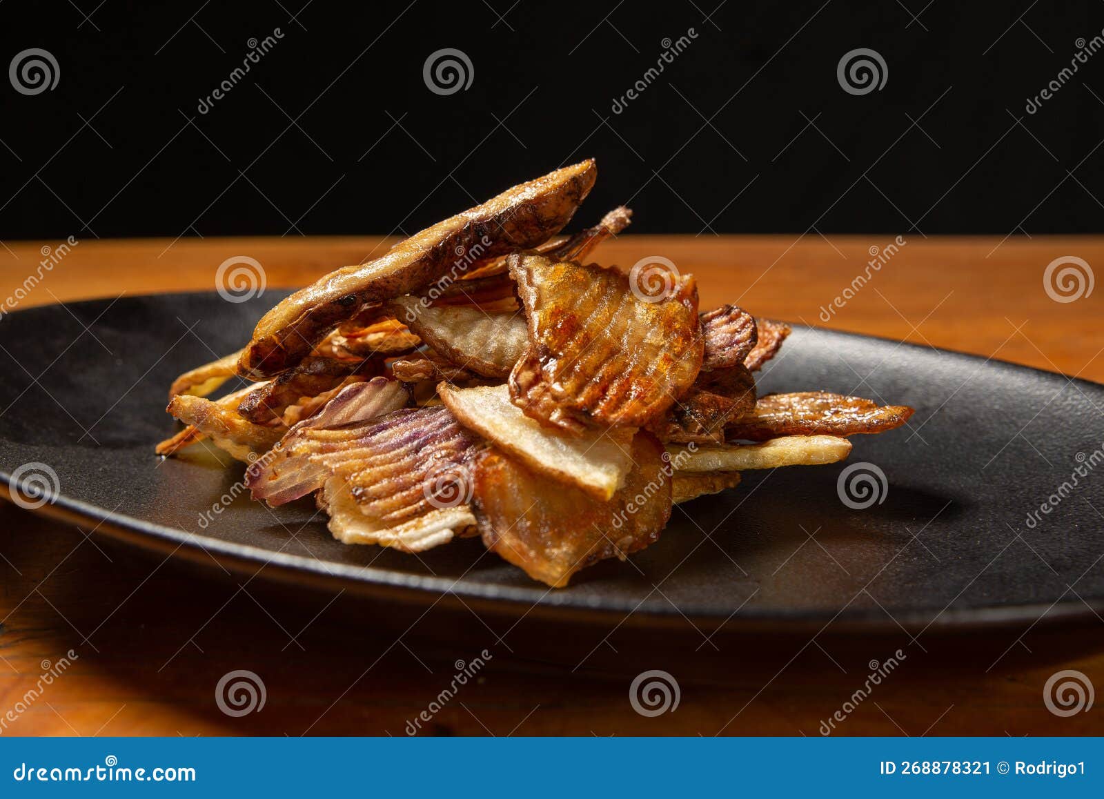 plato de comida en restaurante