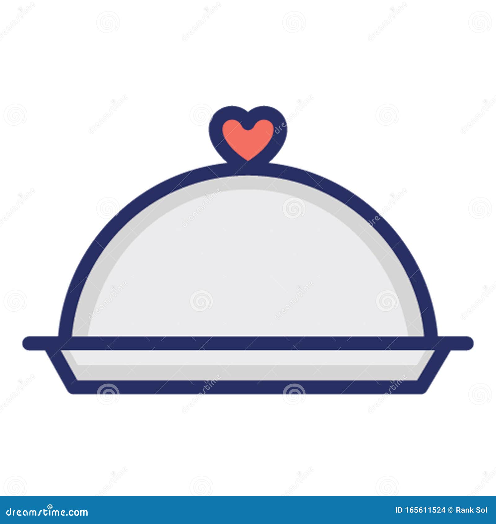 Platter, Serving Platter Isolated Vector Icon Which Can Be Easily