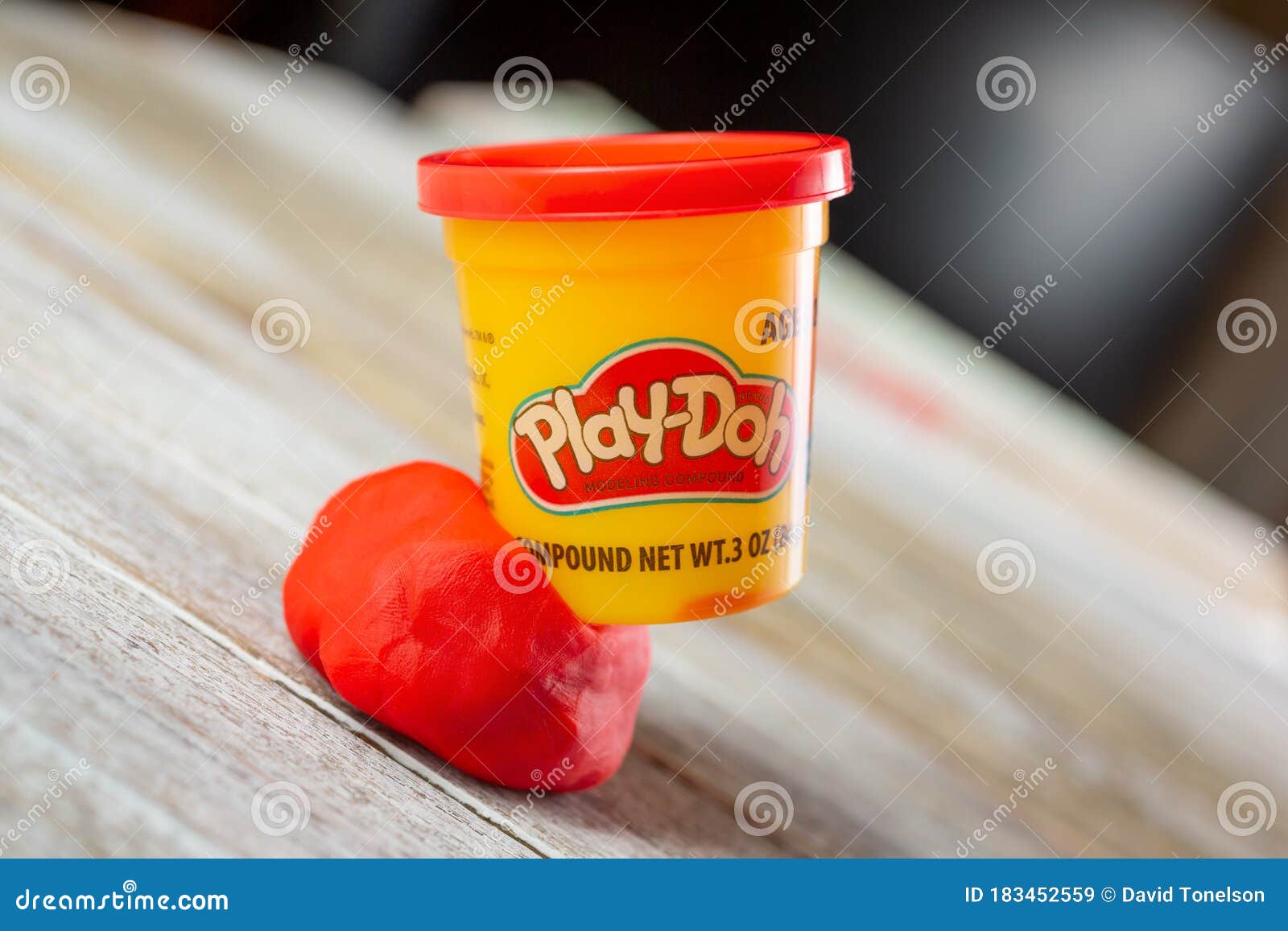 PlayDoh jar tilt editorial stock image. Image of shape 183452559
