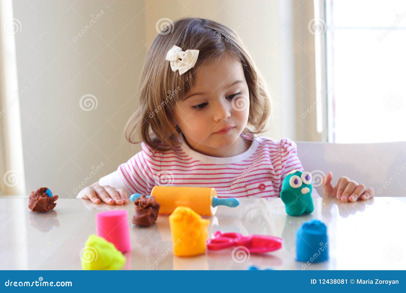 Play dough game stock image. Image of dough, imagination 12438081