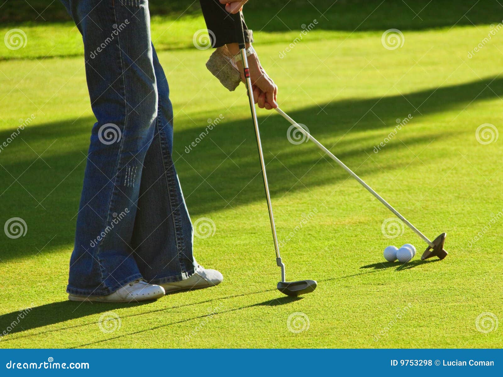 Play golf stock photo. Image of golfing, outdoor, practice 9753298