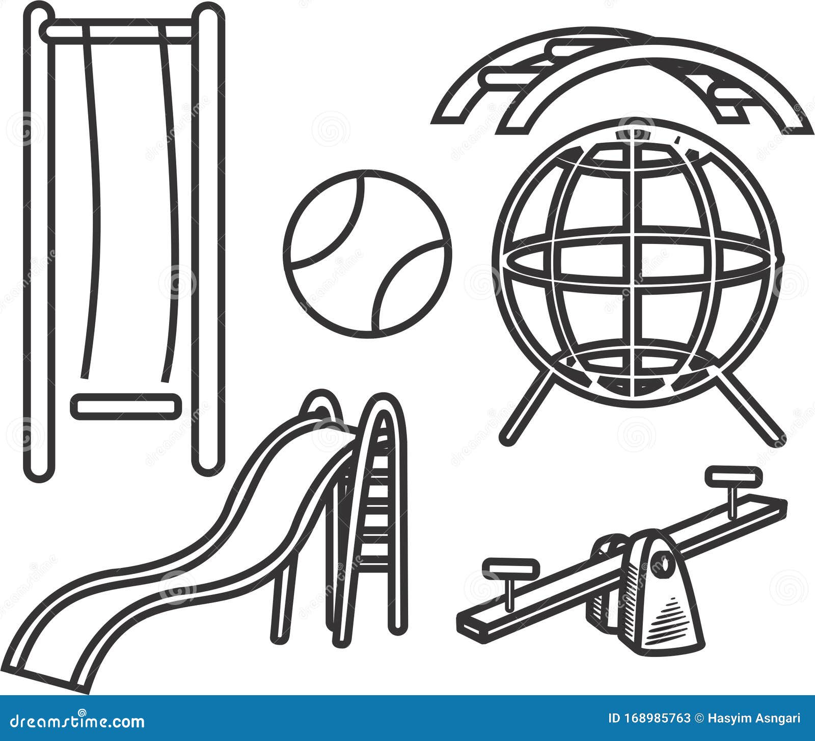 Set Of Paint Instruments For Kids Drawing In Hand Drawn Outline  Illustration For Child Educational Game Page. Royalty Free SVG, Cliparts,  Vectors, and Stock Illustration. Image 96433748.