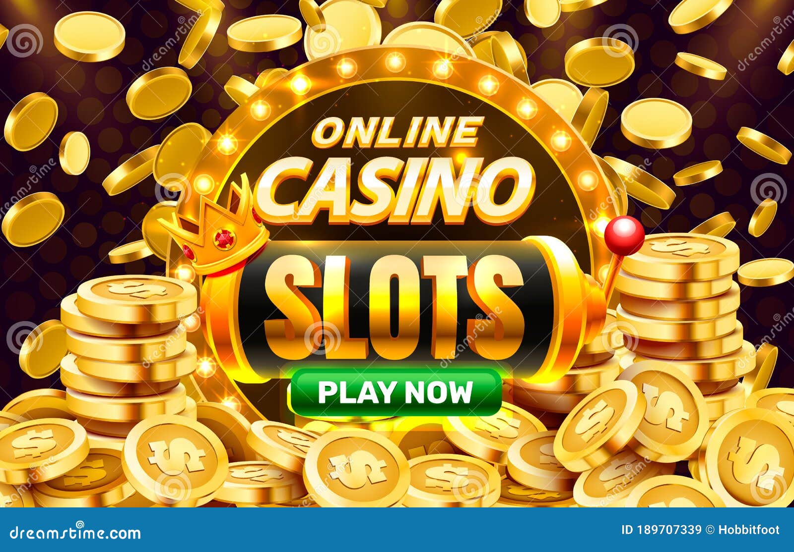 Premium Photo  Poker casino online coin cash machine play now vector