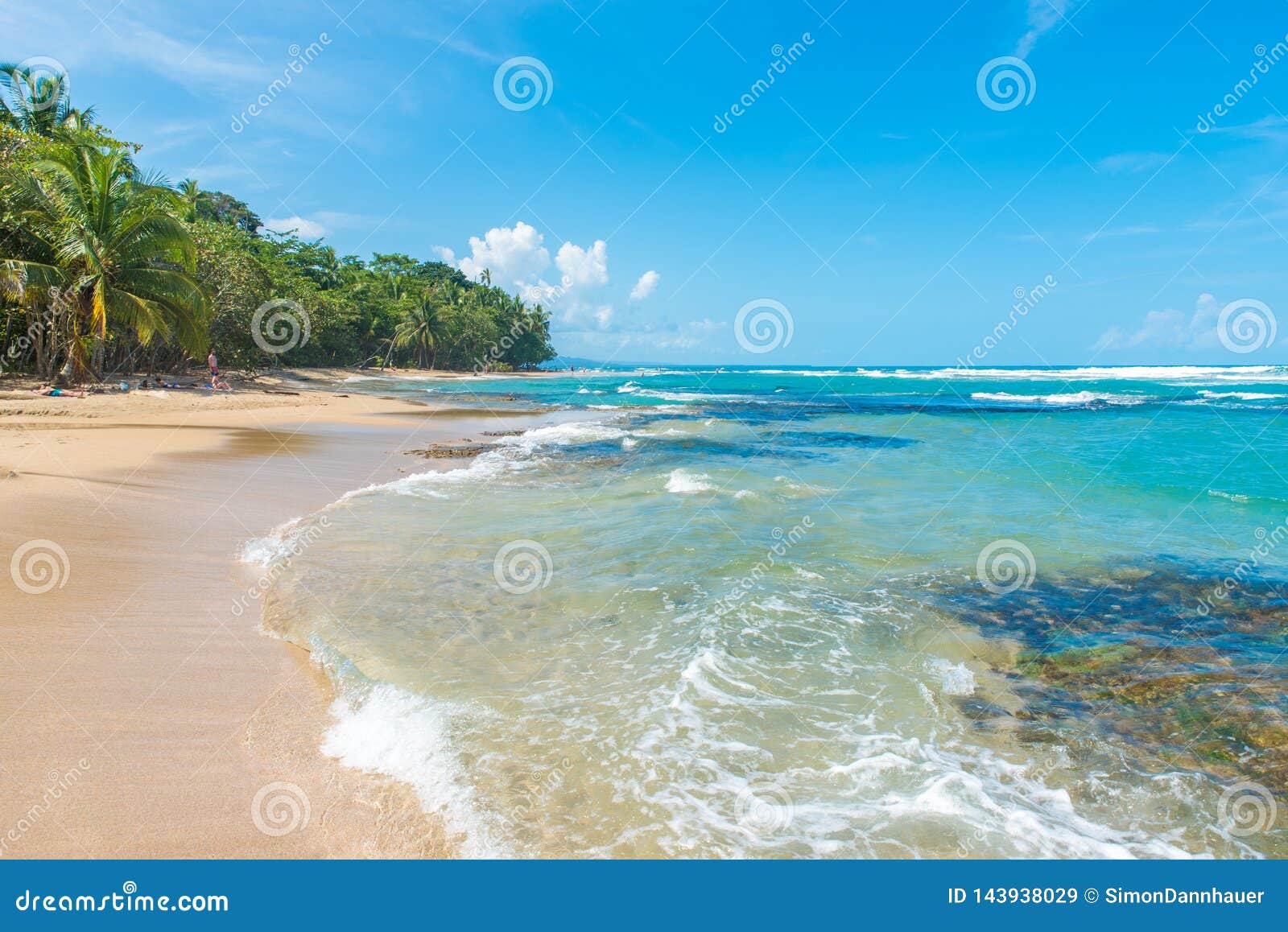 Playa Chiquita - Spiaggia Selvaggia Vicino a Puerto Viejo, Costa Rica ...