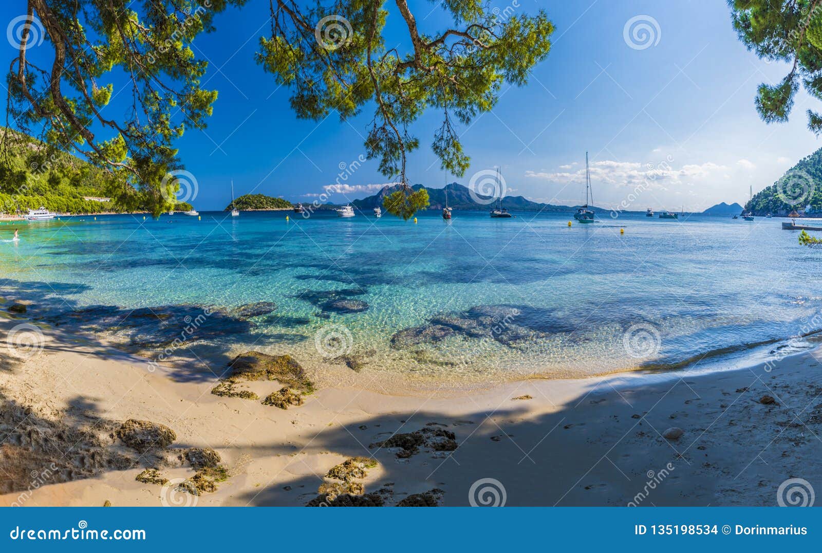 playa de formentor, palma mallorca