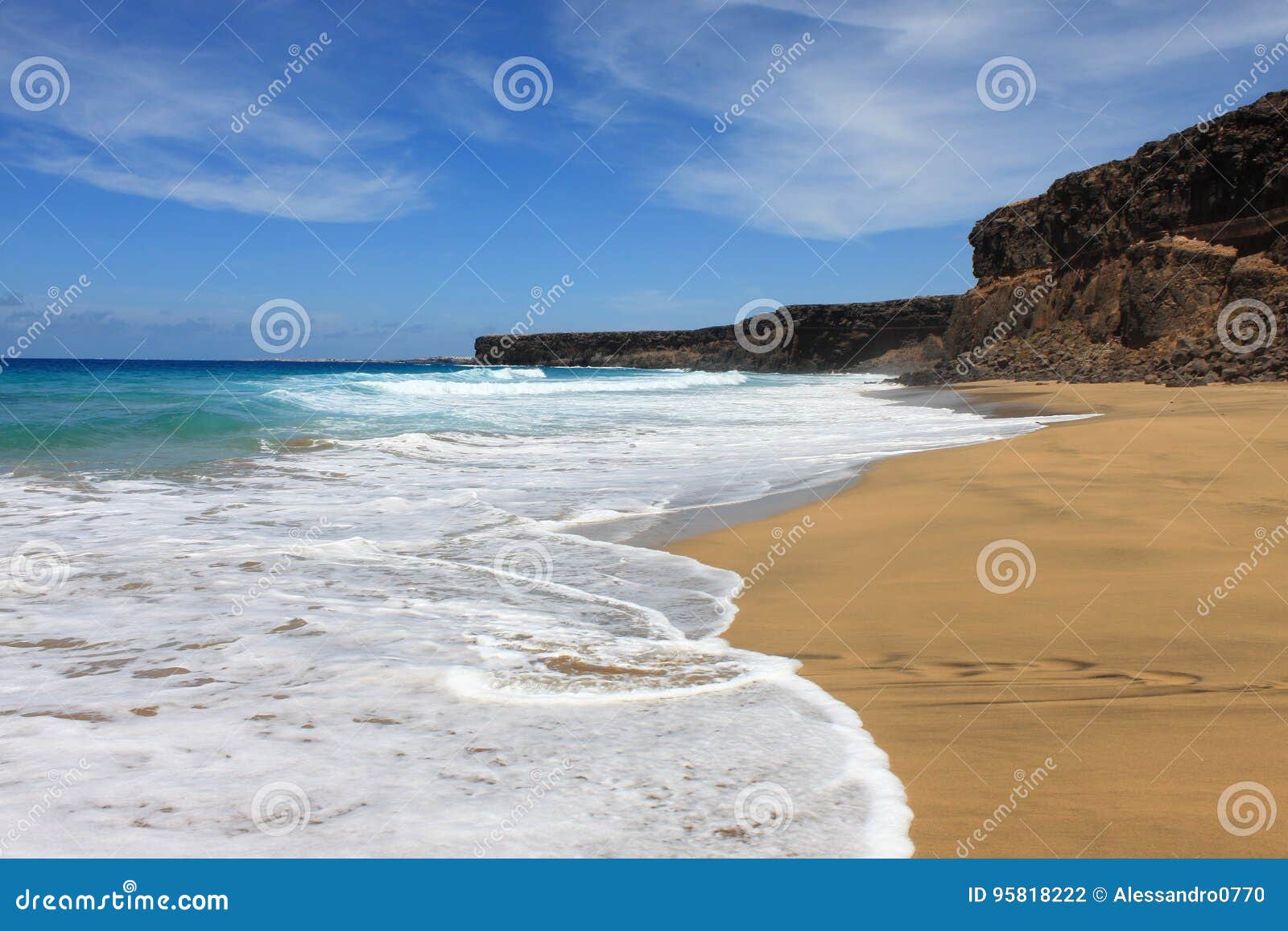 playa de la escalera in fuerteventura