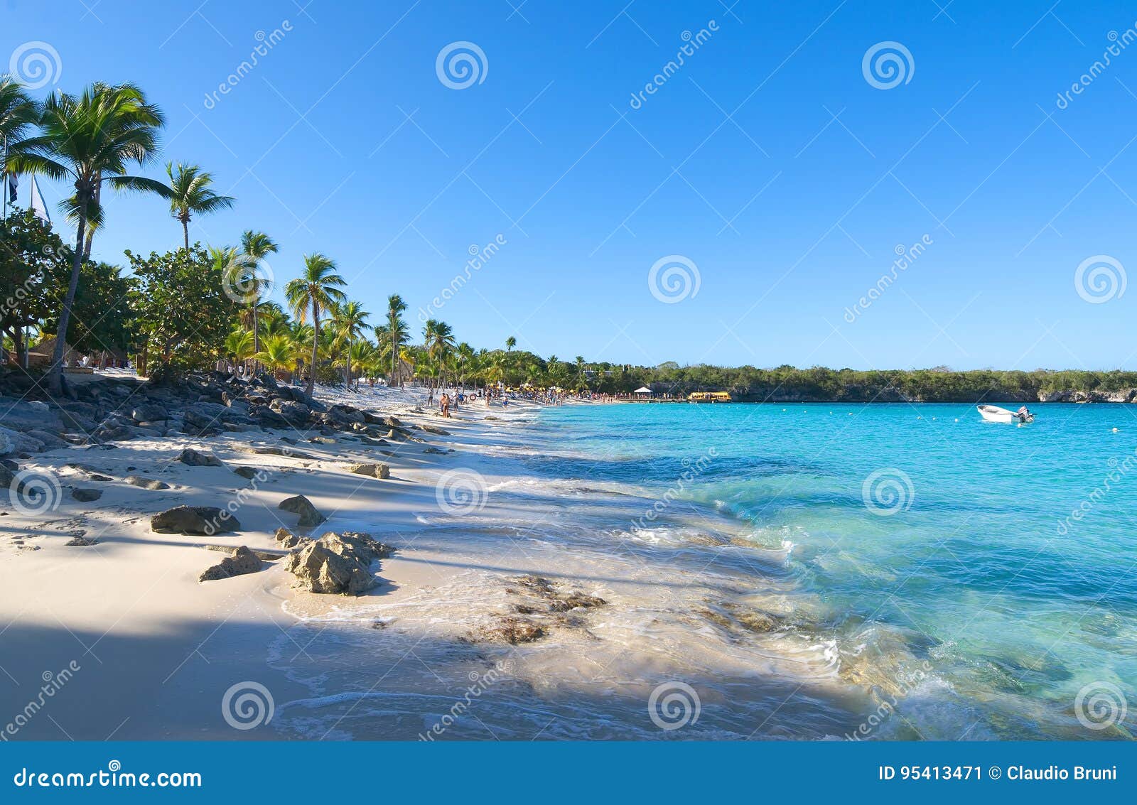 playa de la isla catalina - caribbean tropical sea