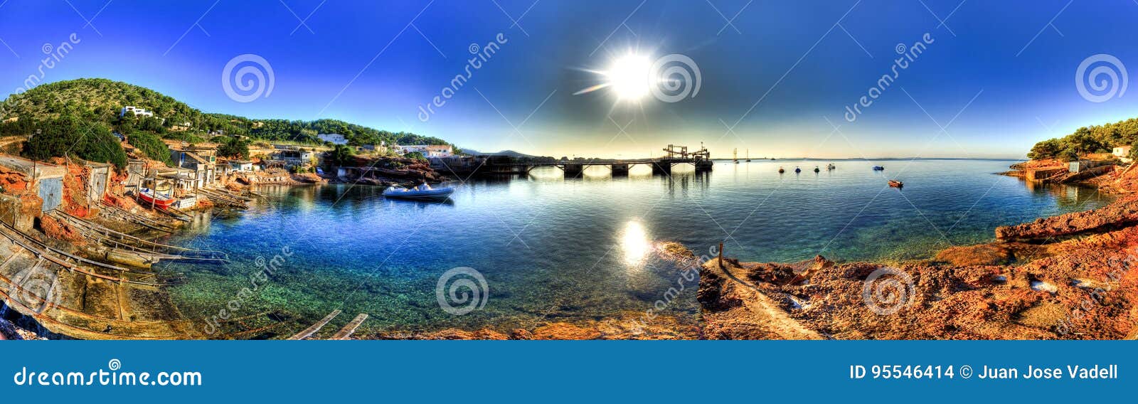 Playa De Las Salinas - Ibiza Foto de Stock - Imagem de chinês, arquitetura:  95546414