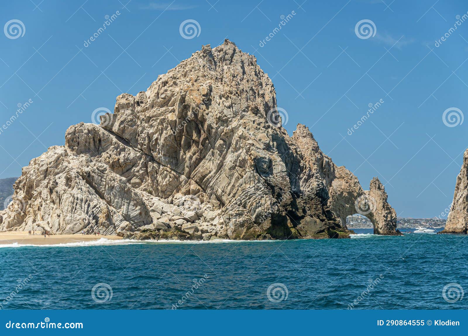 playa de los amantes and el arco, cabo san lucas, mexico