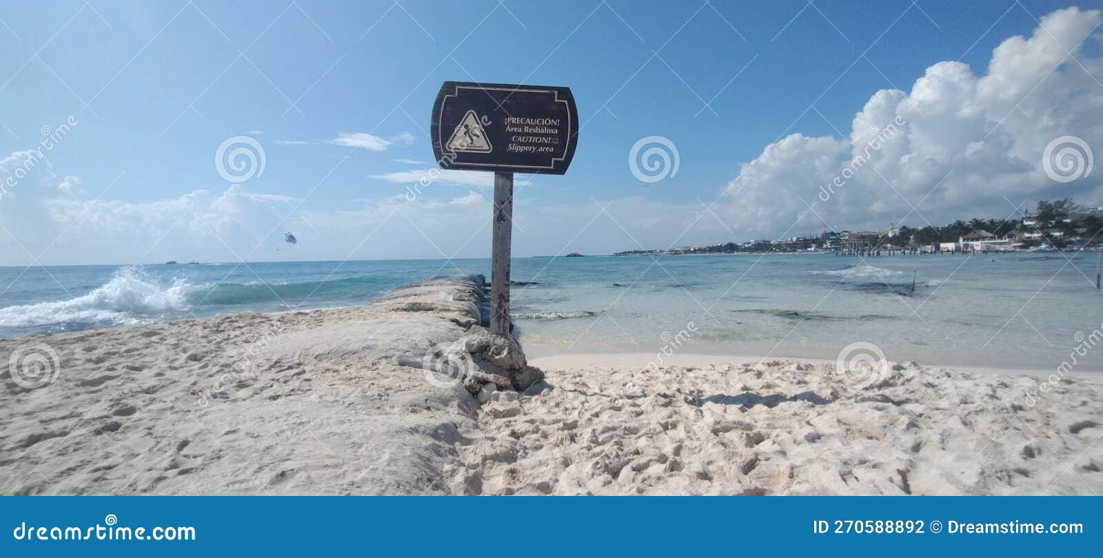 Playa del Carmen, Mexico stock photo. Image of tower 270588892