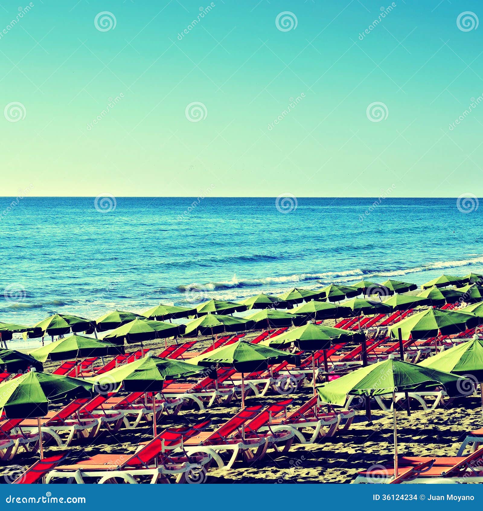 playa del ingles beach in maspalomas, gran canaria, spain