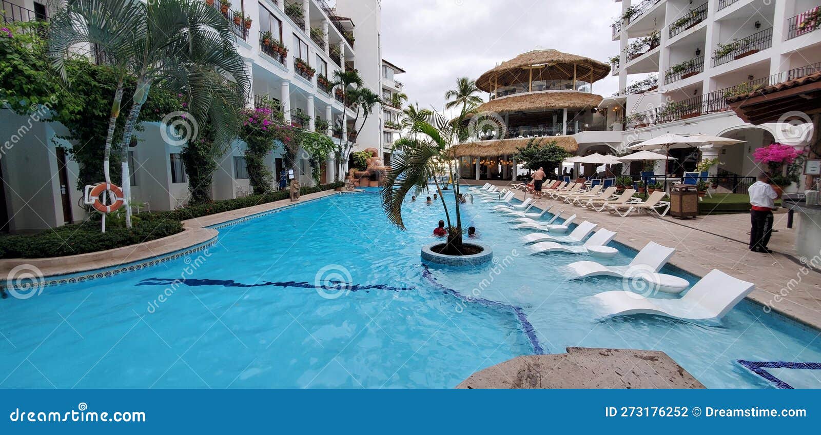 Playa Los Arcos Pool in Mexico Editorial Photography Image of