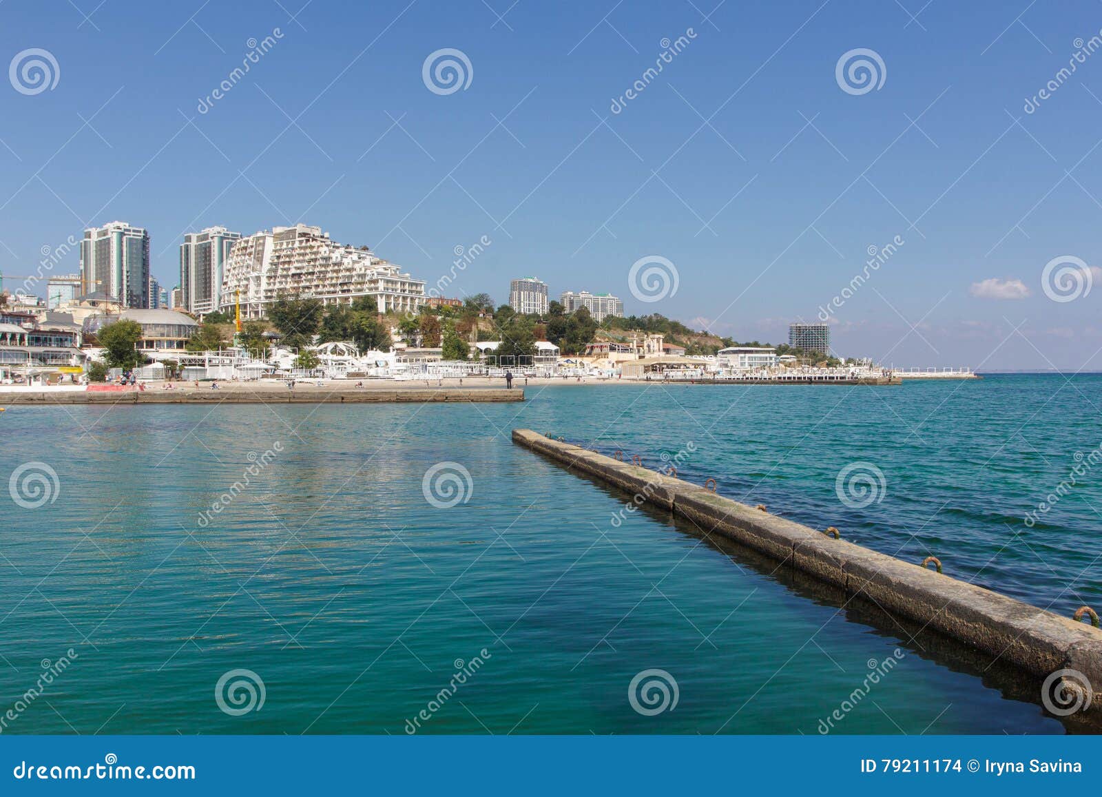 Playa, Odessa, Arcadia, Ucrania, El Lugar Faimous Foto de ...