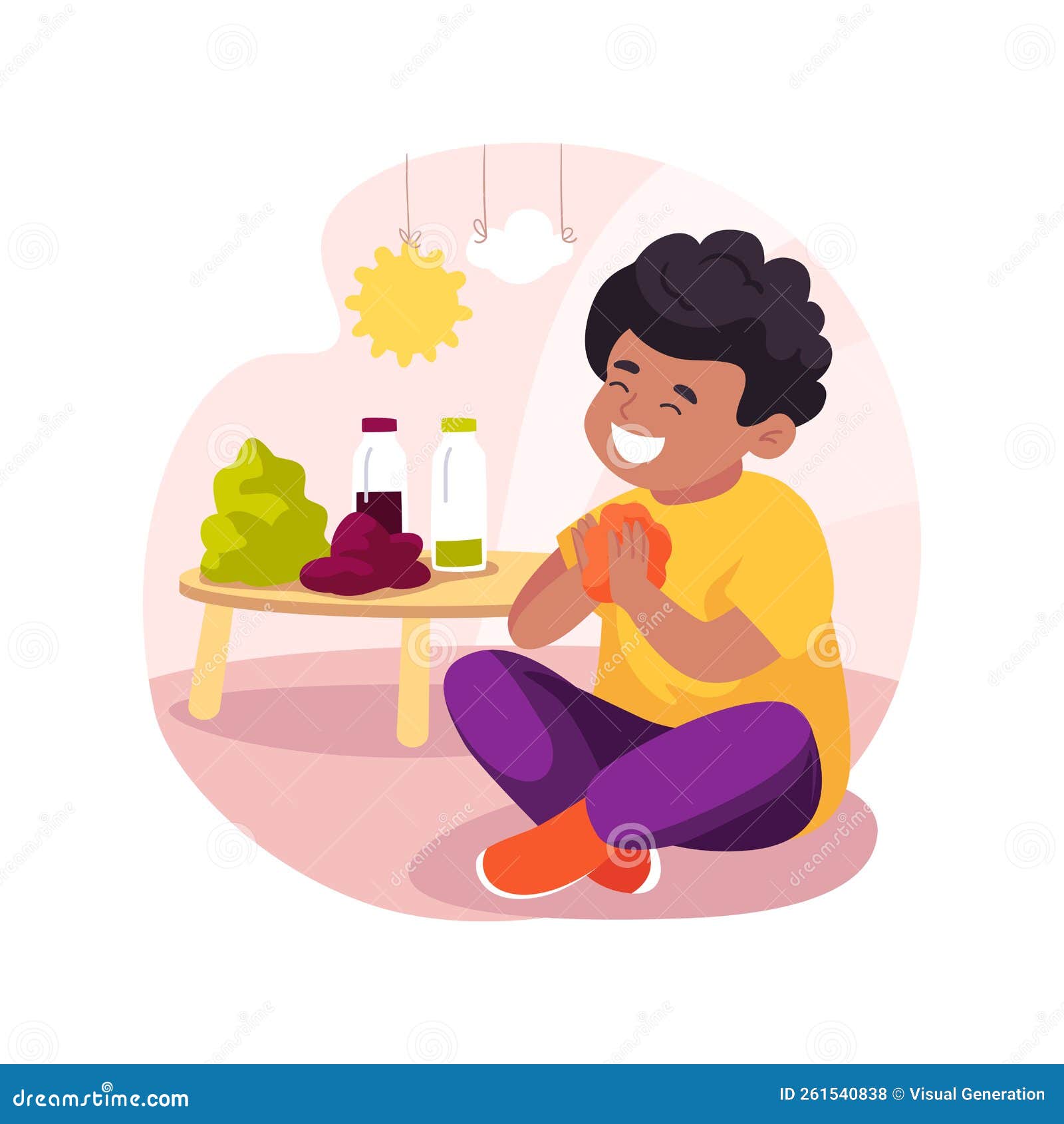 Playdough Modelling Isolated Cartoon Vector Illustration playdough-modelling-isolated-cartoon-vector-illustration