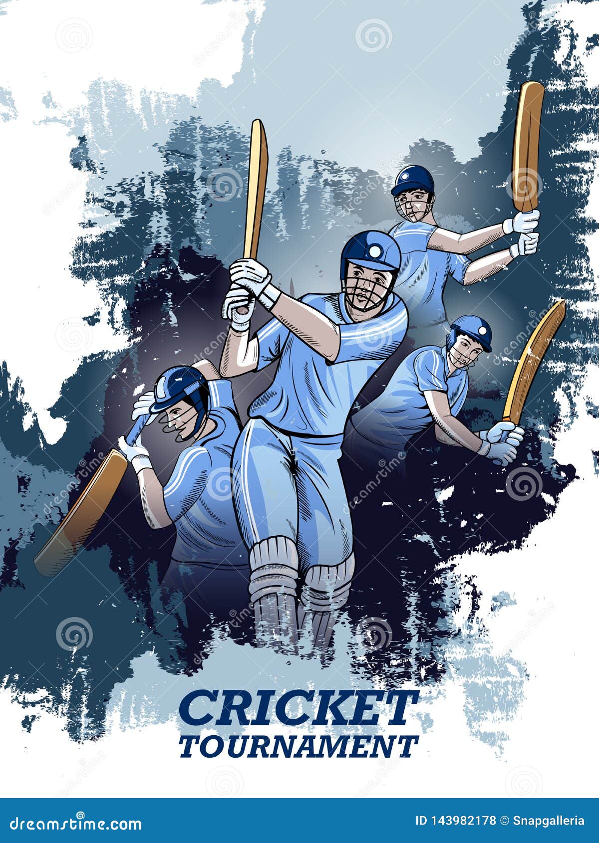 Premium Vector  Cricket championship background banner with cricket  equipment