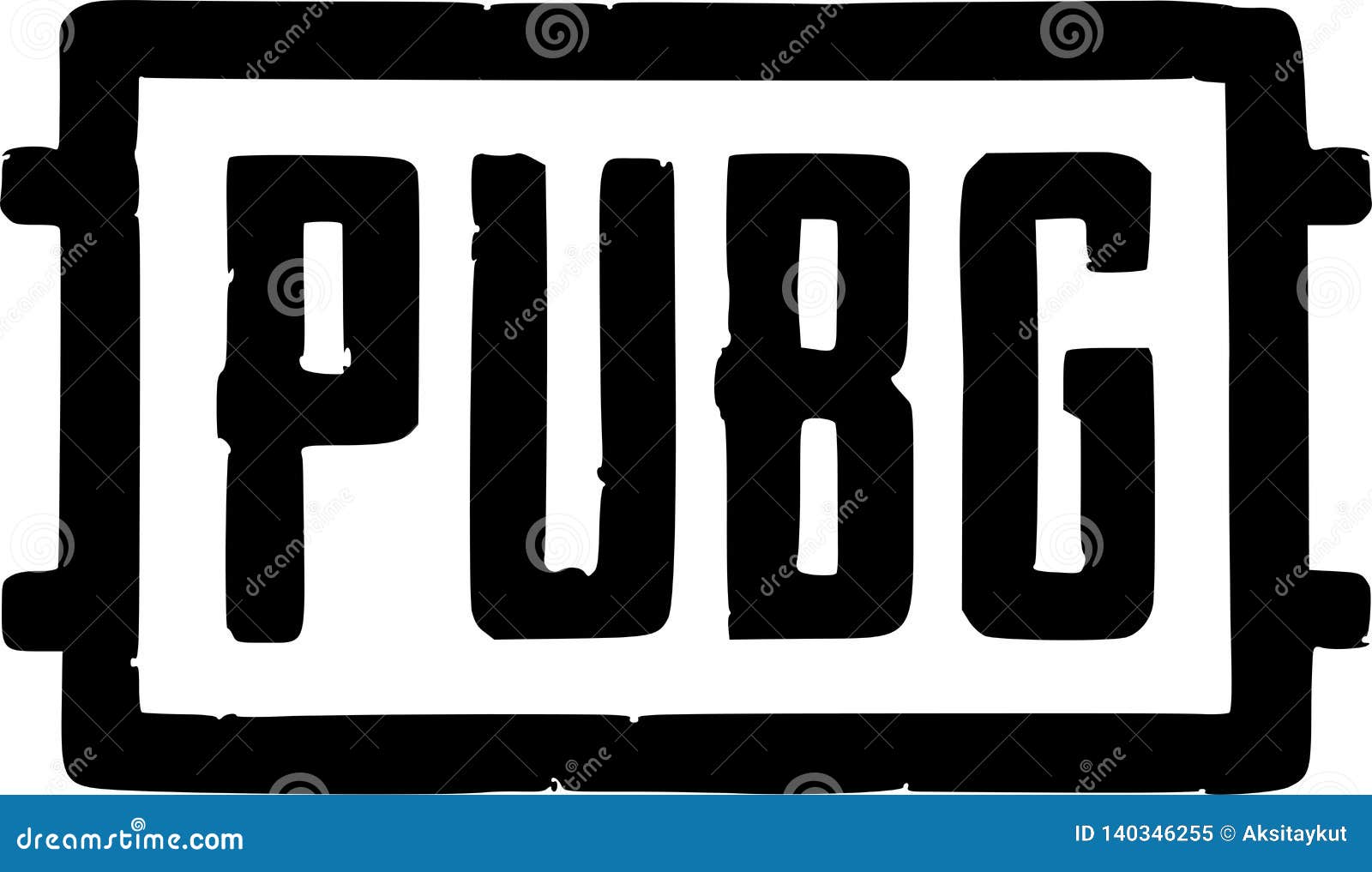 Logo Helm Pubg Vector