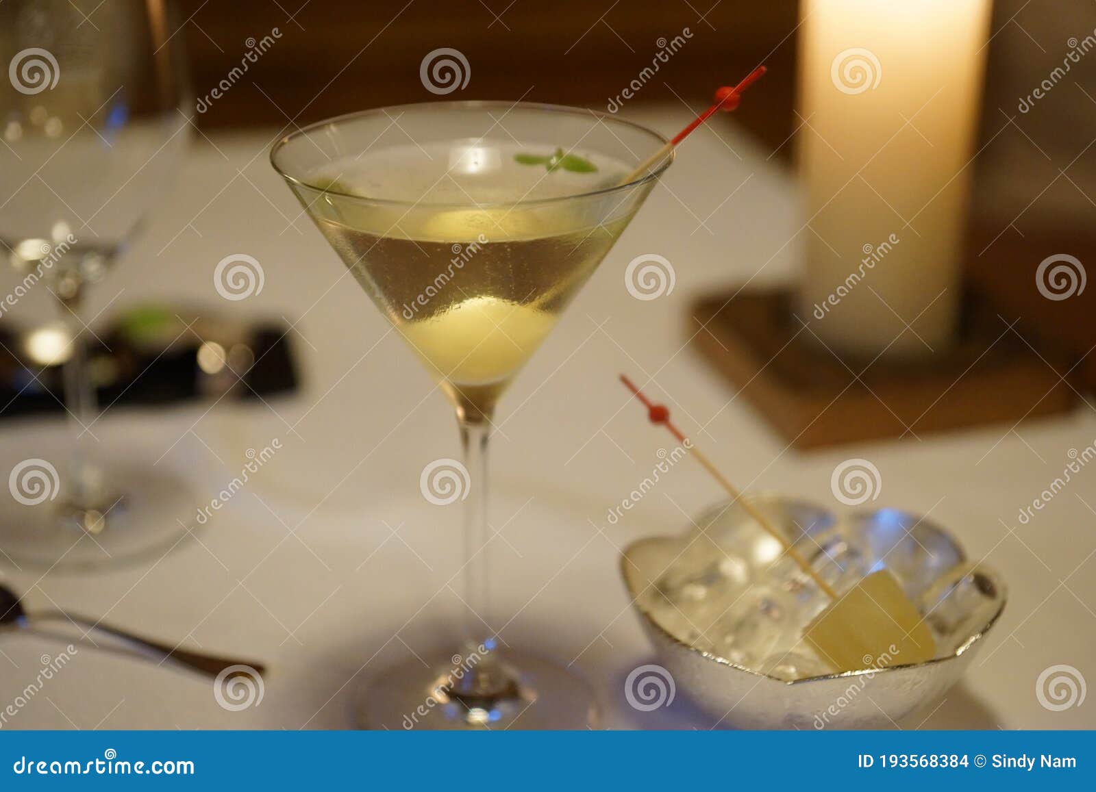 Aperitif with Alcoholic Popsicles Stock Photo Image of dine, drinking